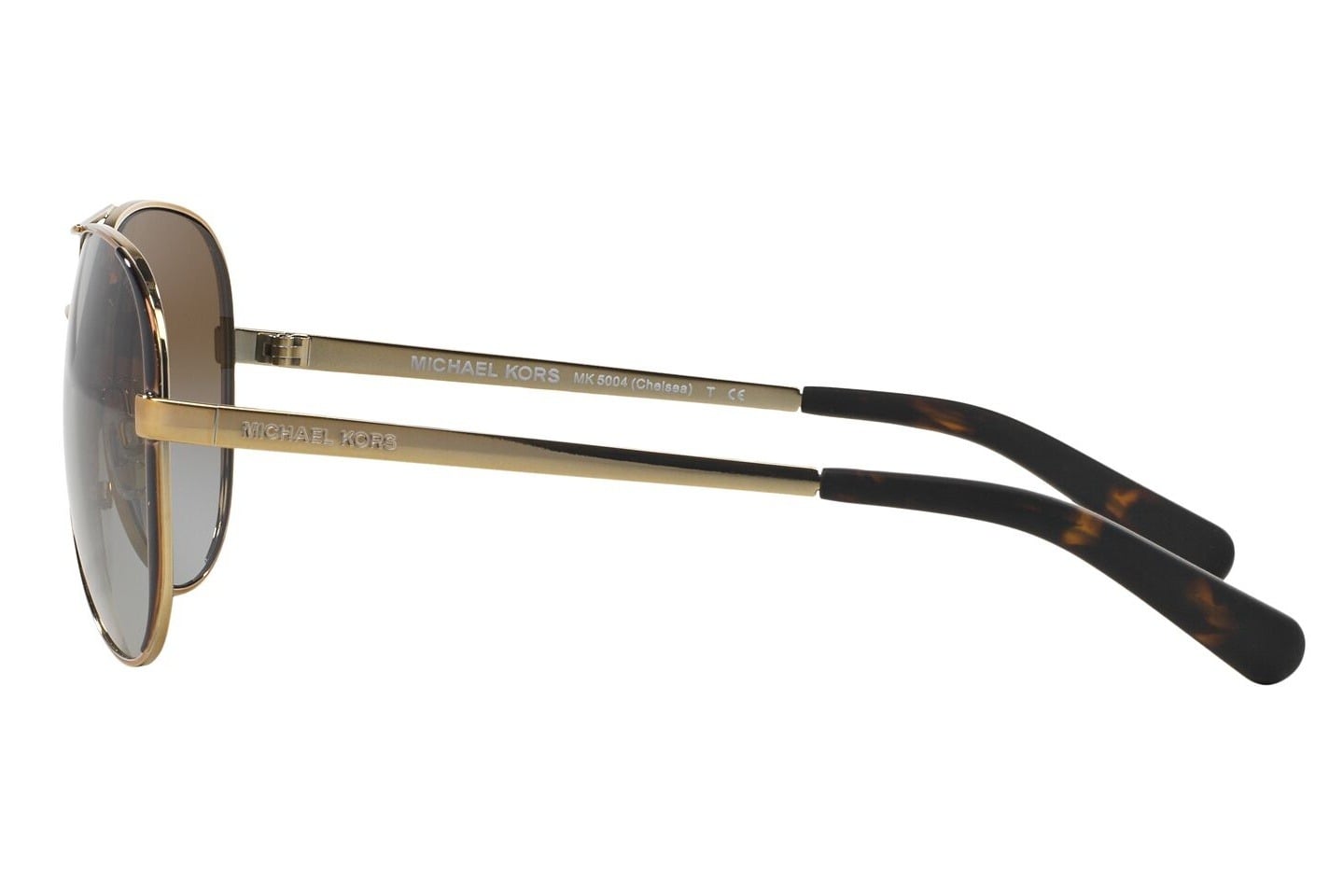 MICHAEL KORS 0MK5004 1014T5 Sunglass — Brown frame — view 3