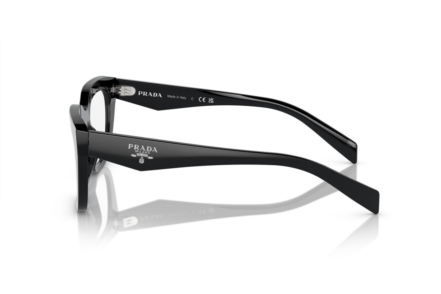 PRADA 0PRA06V 16K1O1 Frame — Black frame — view 3