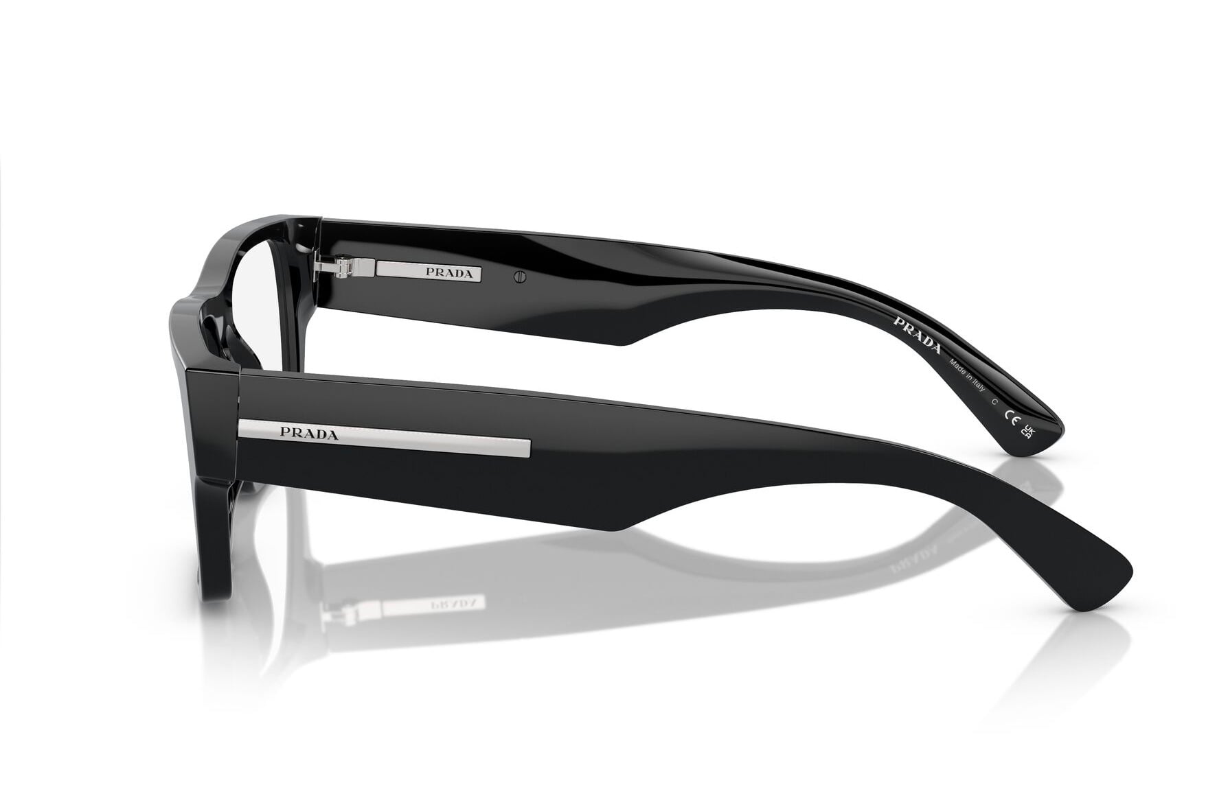 PRADA 0PRA08V 16K1O1 Frame — Black frame — view 3