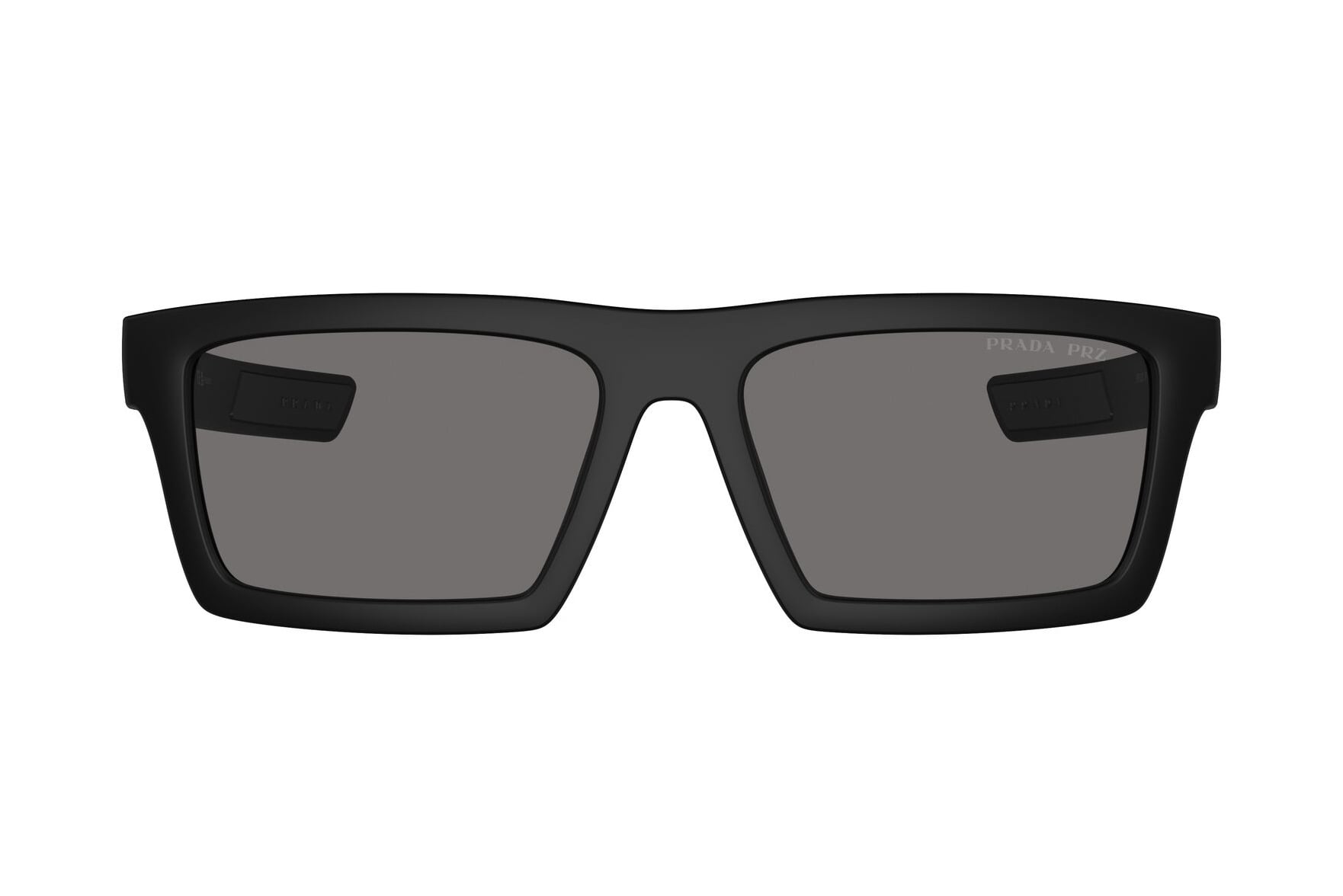 Prada 0PS02ZSU Sunglass Matt Black Male Full Shell — Matt Black frame