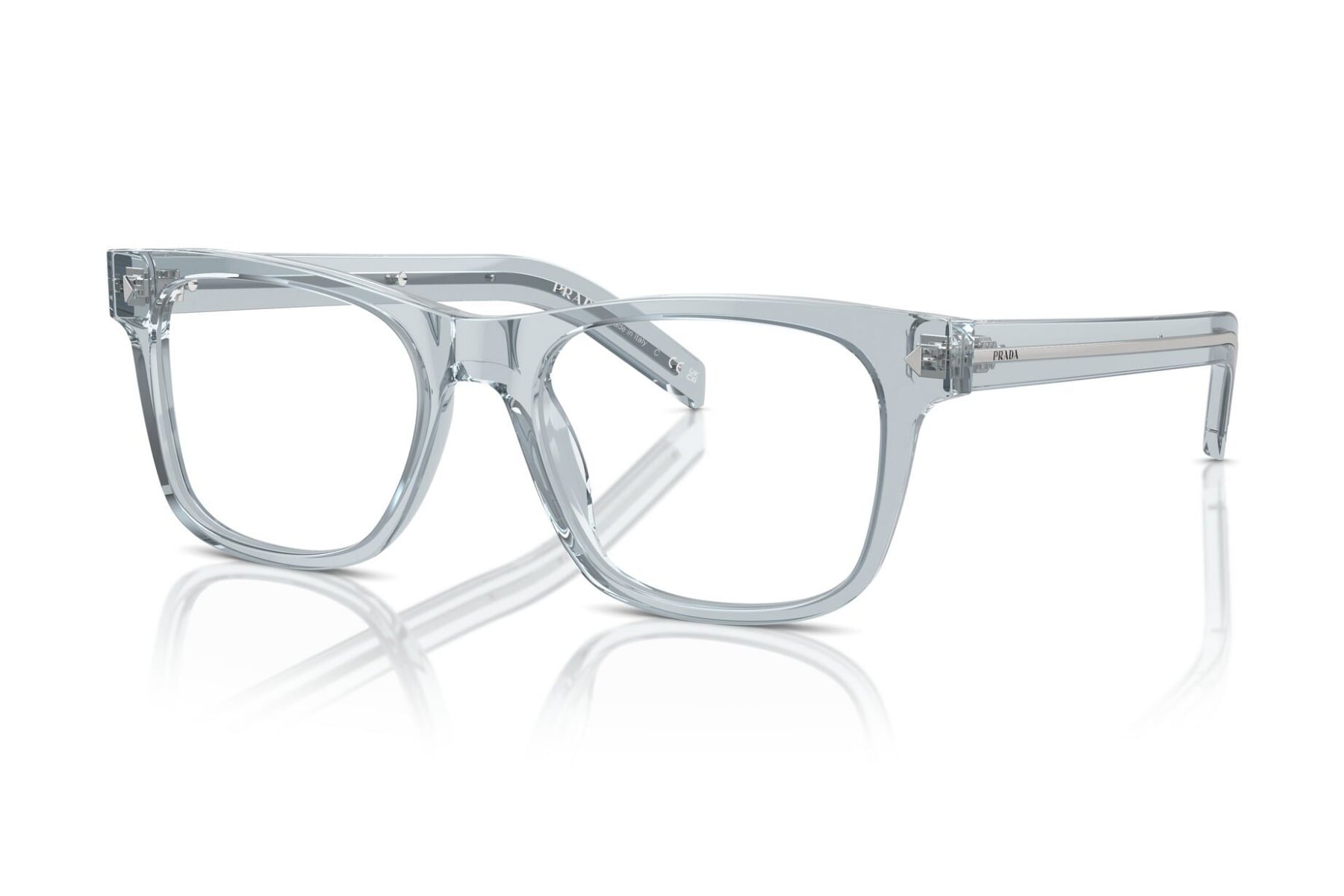 PRADA 0PRA13V 19T1O1 Frame — Transparent Blue frame — view 1