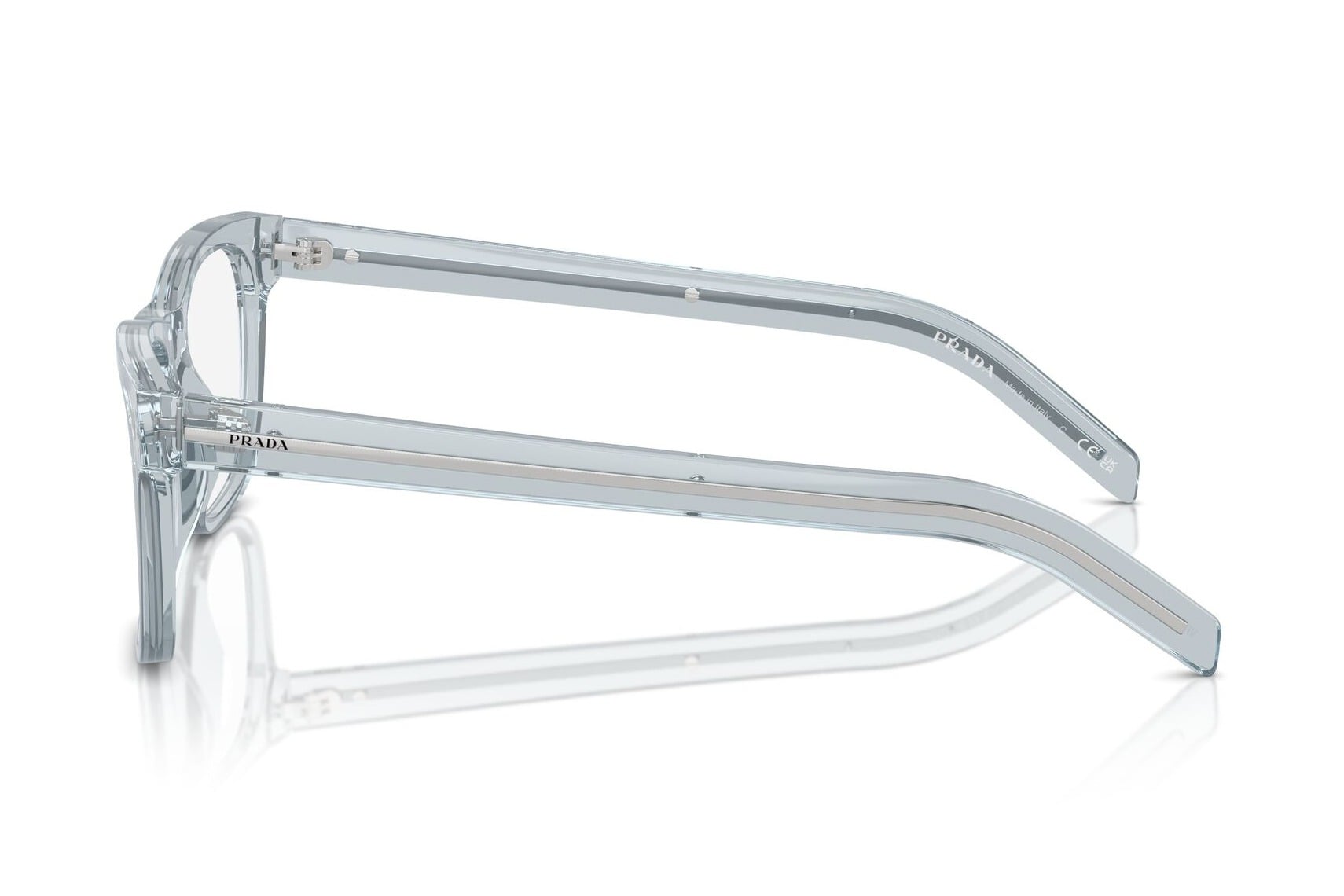 PRADA 0PRA13V 19T1O1 Frame — Transparent Blue frame — view 3