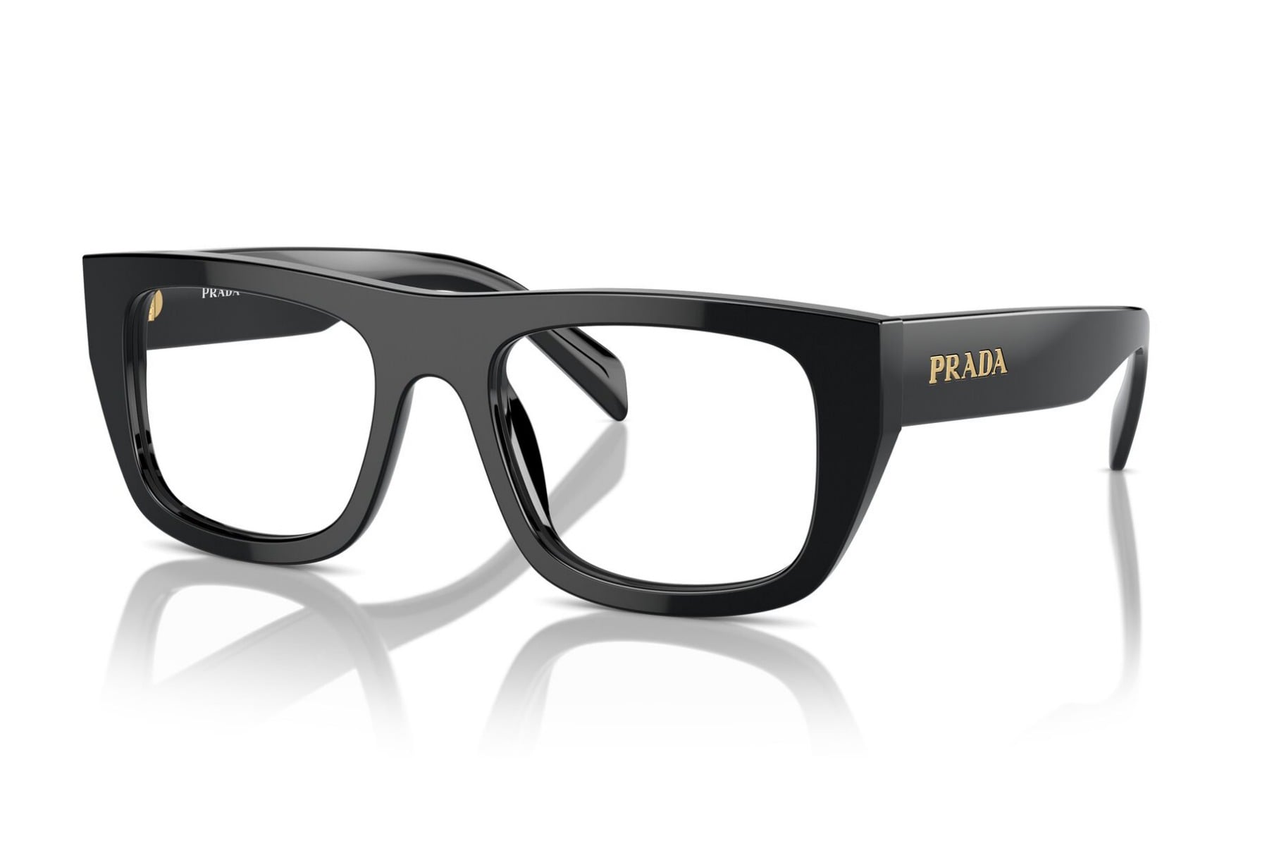 Prada 0PRA17V Frame Black Female Full Shell Frame — view 2
