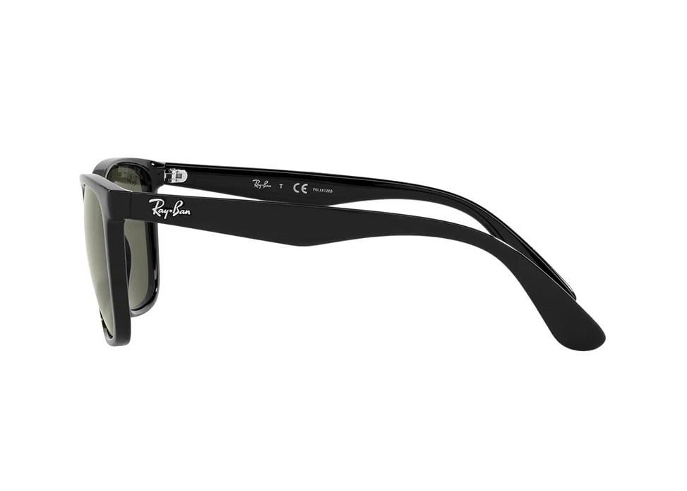 RAYBAN 0RB4349I 601/9A Sunglass — Black frame — view 3