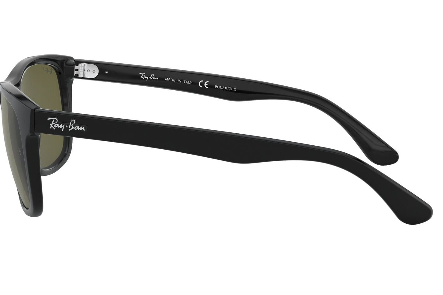 RAYBAN 0RB4181 601/9A Sunglass — Black frame — view 3