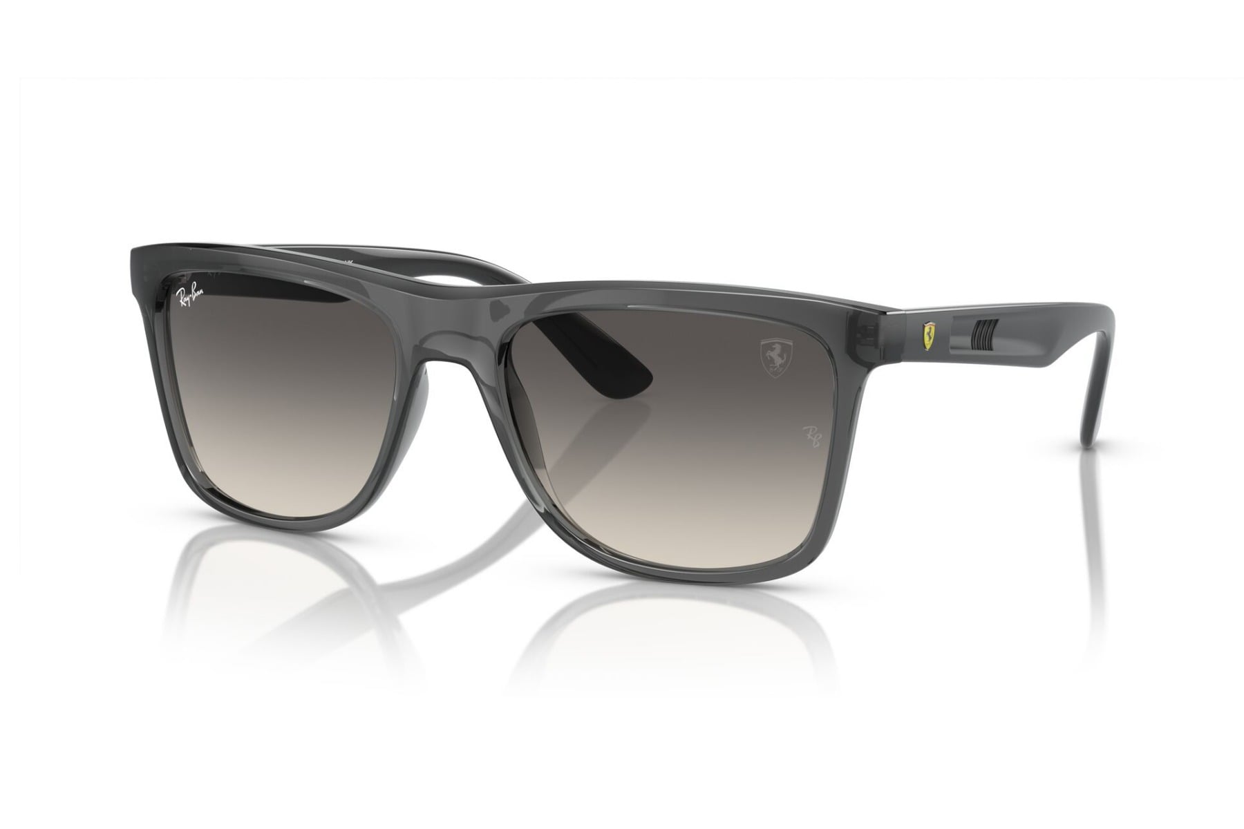 RAYBAN 0RB4413M F69111 Sunglass — Transparent Grey frame — view 1