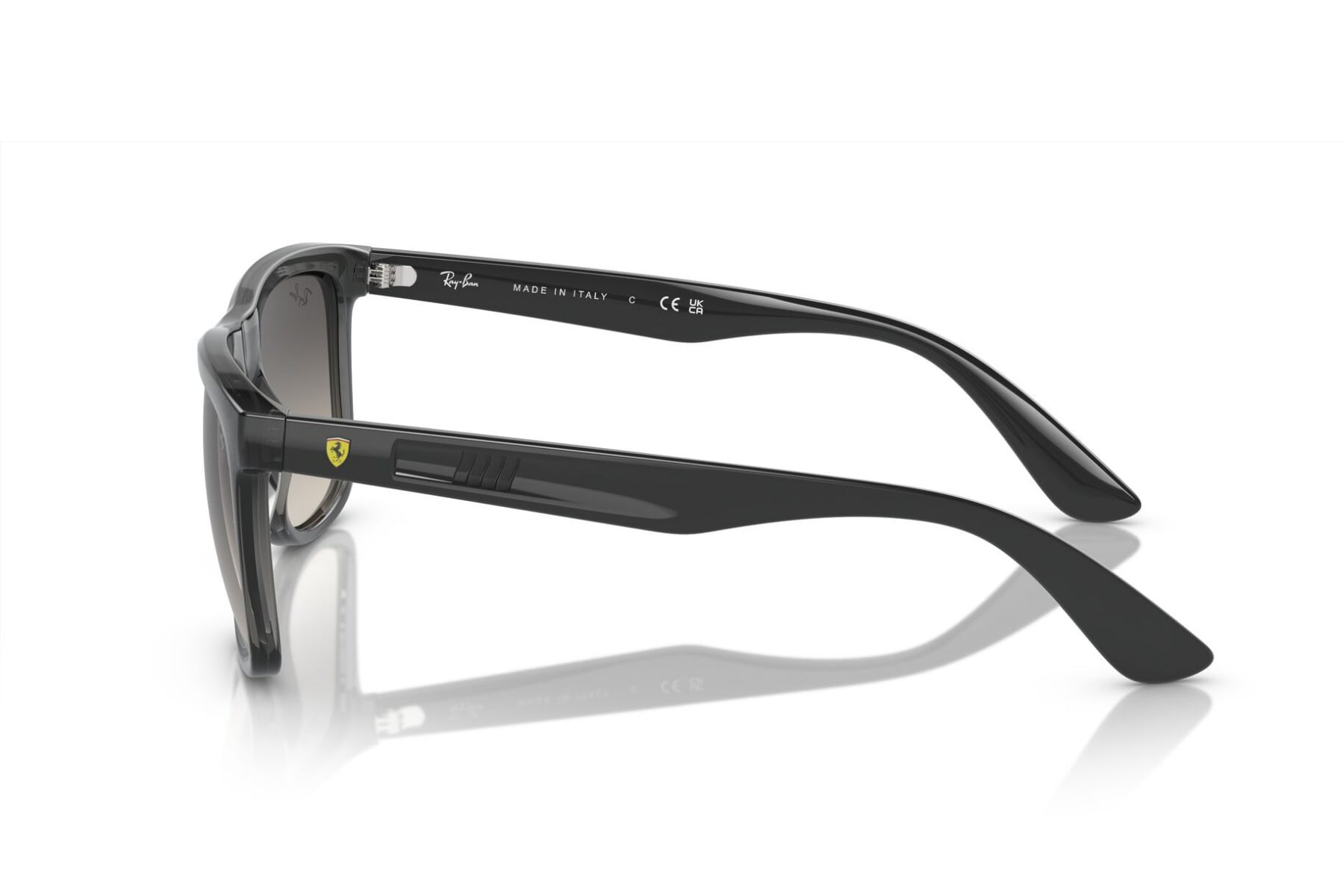 RAYBAN 0RB4413M F69111 Sunglass — Transparent Grey frame — view 3