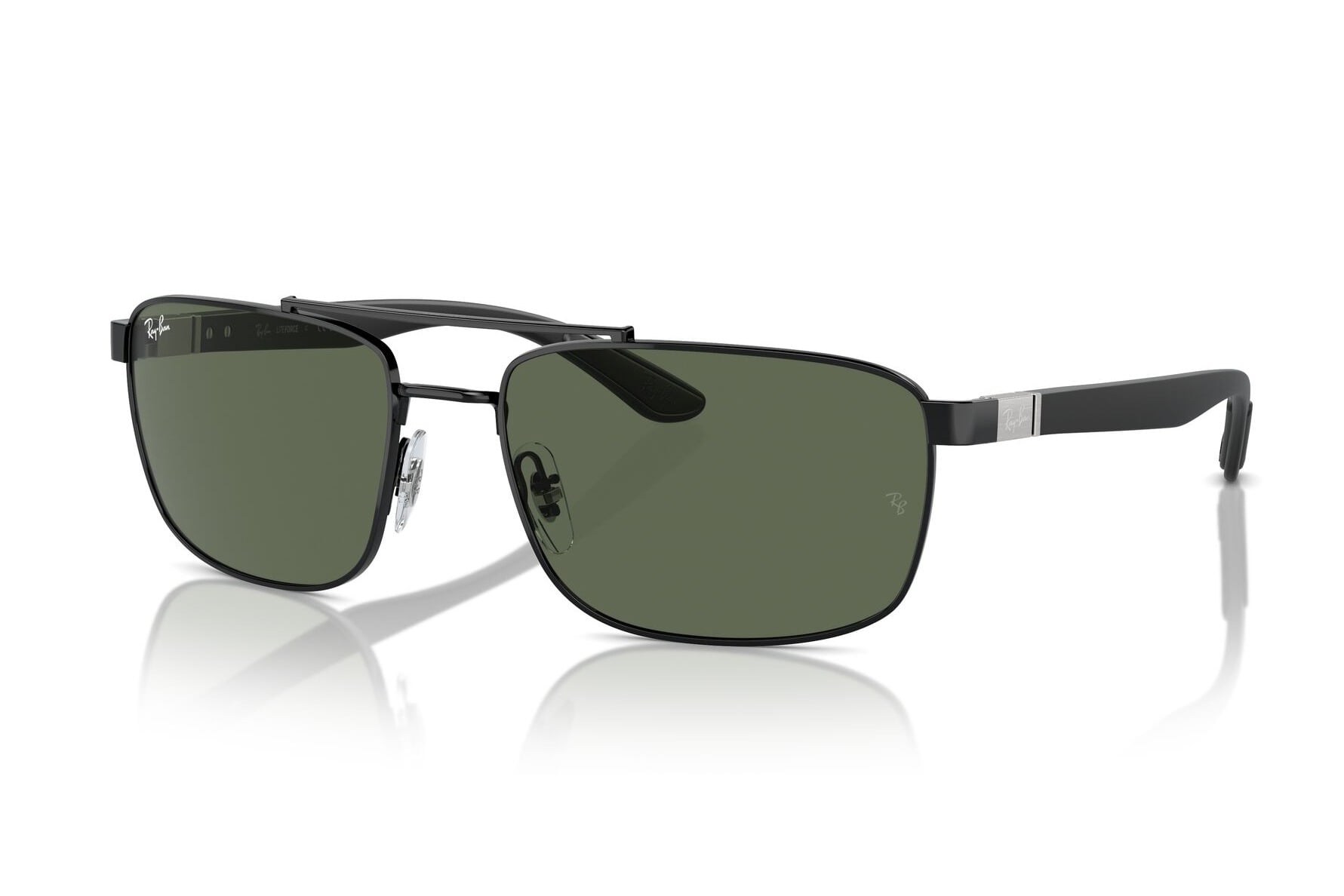 RAYBAN 0RB3737 002/71 Sunglass — Black frame — view 2