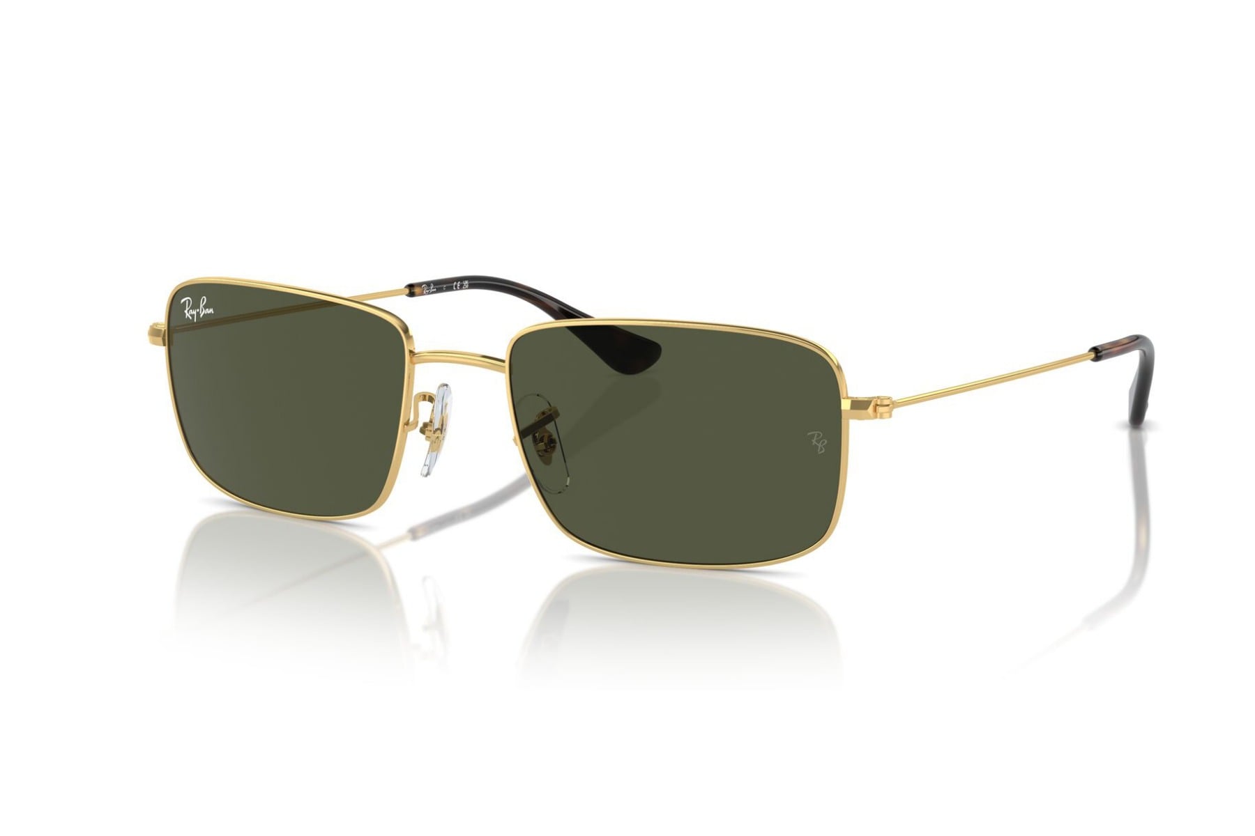 RAYBAN 0RB3739I 001/31 Sunglass — Gold frame — view 2