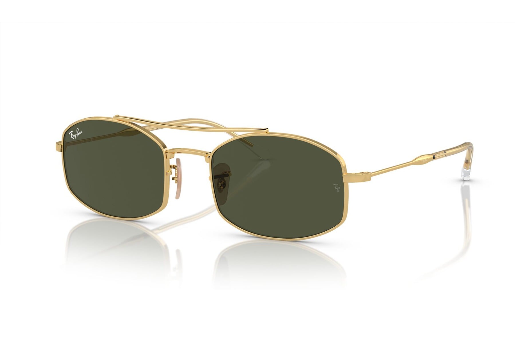 RAYBAN 0RB3719 001/31 Sunglass — Gold frame — view 3