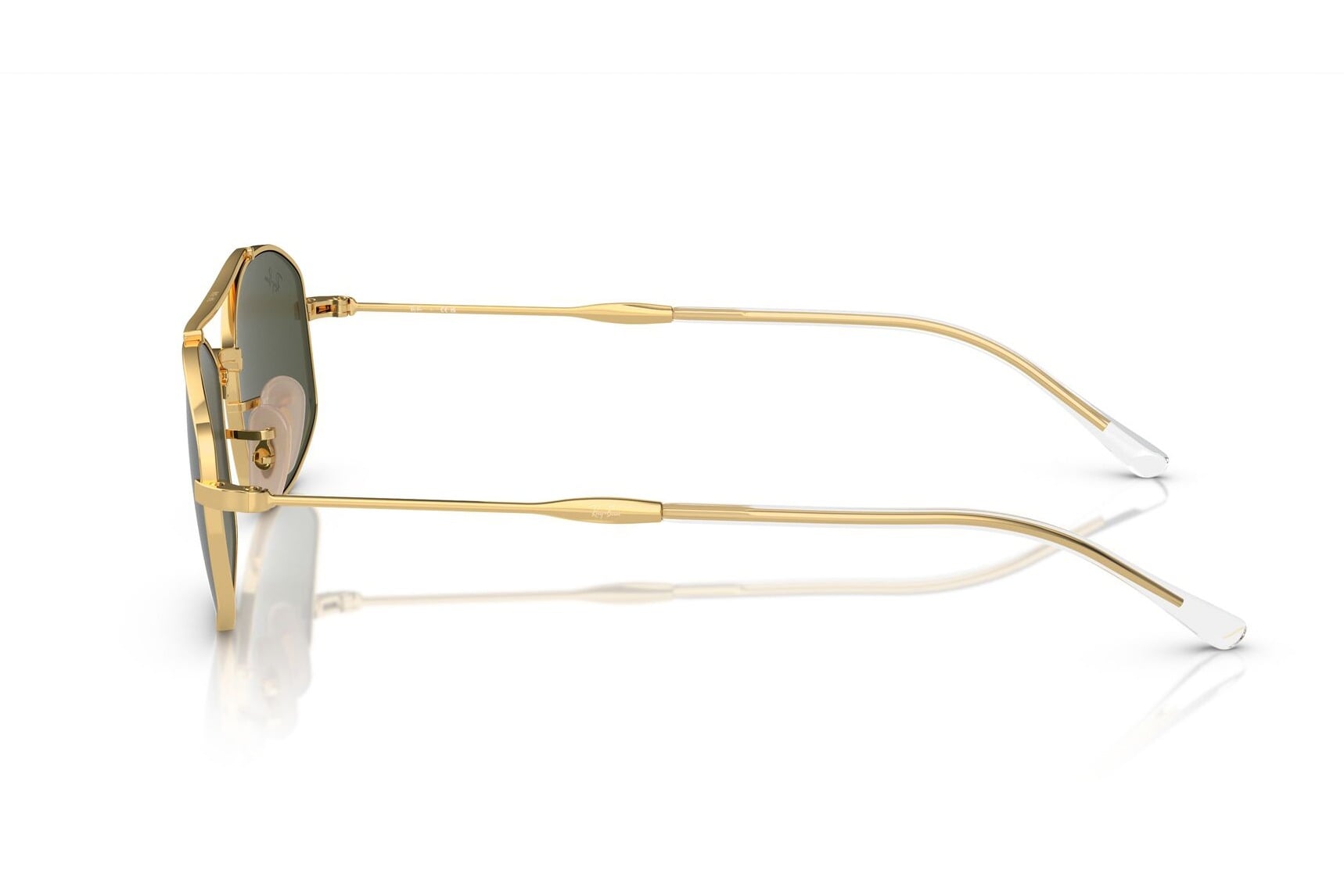 RAYBAN 0RB3719 001/31 Sunglass — Gold frame — view 2