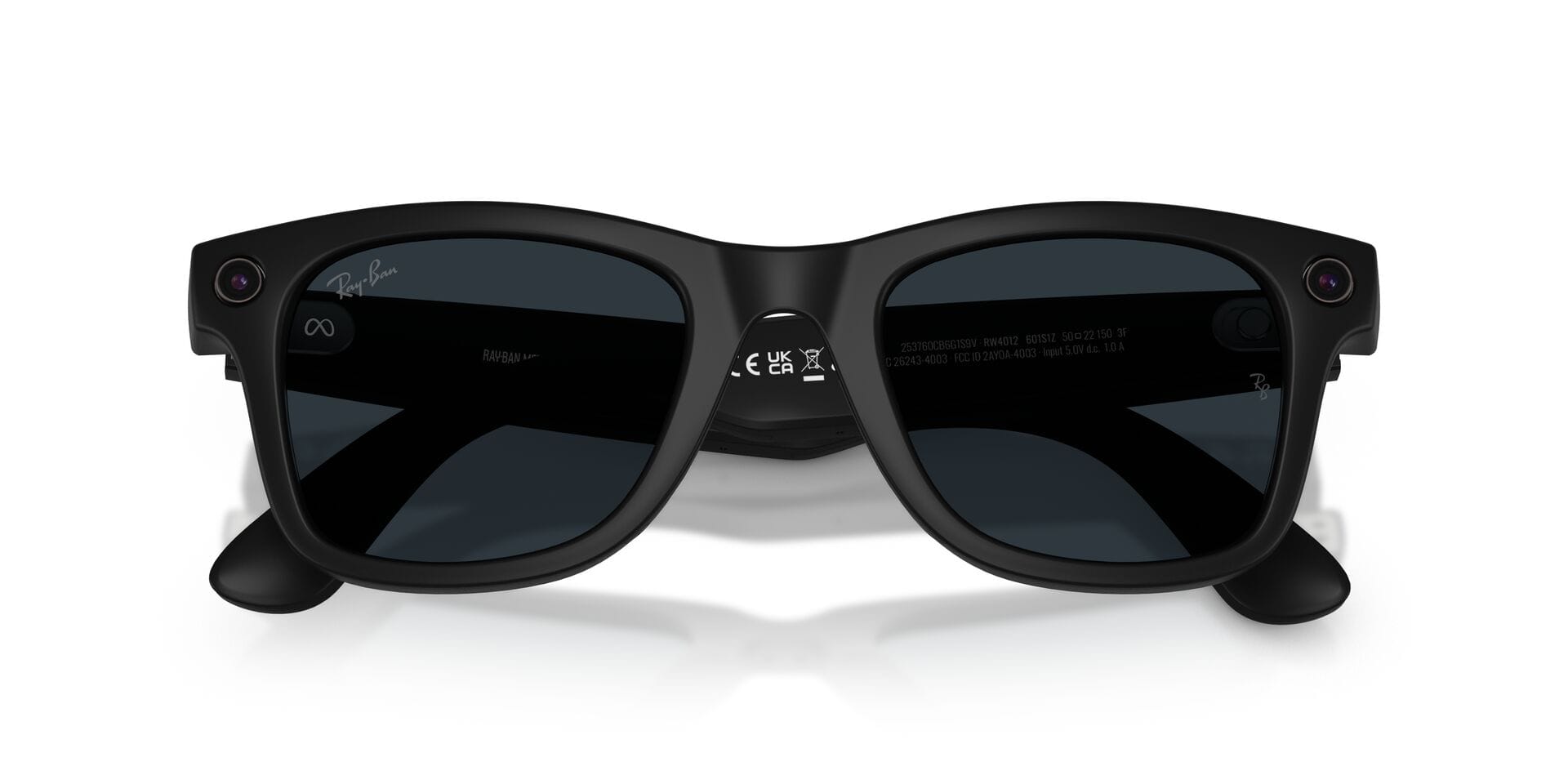 RAYBAN META GEN 2 0RW4012 601S1Z Sunglass — Matt Black frame — view 3