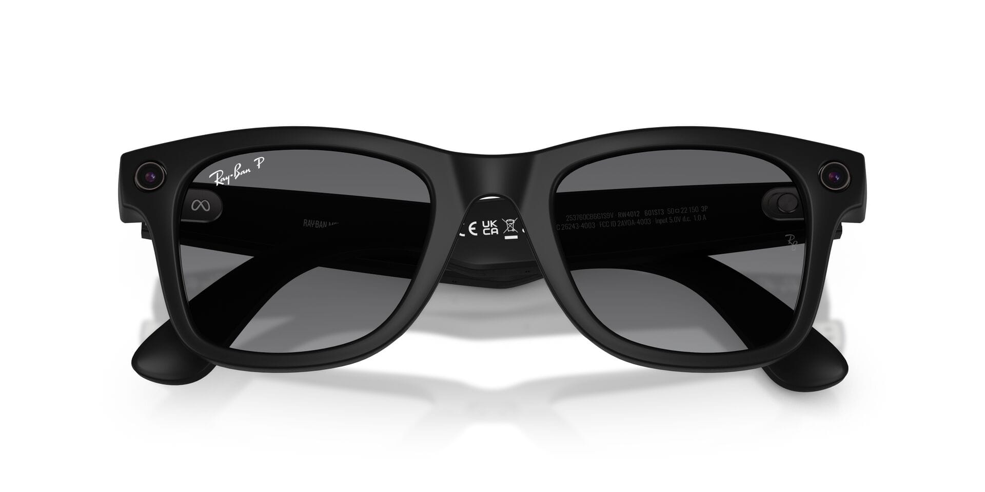 RAYBAN META GEN 2 0RW4012 601ST3 Sunglass — Matt Black frame — view 3