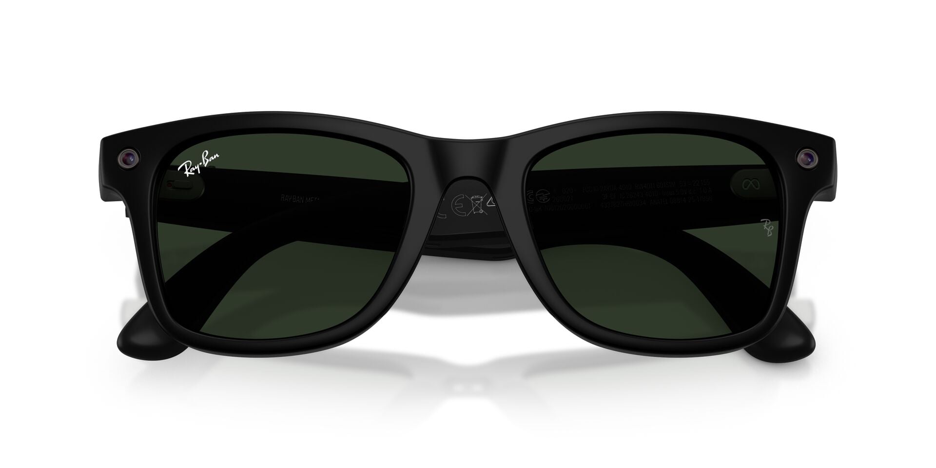 RAYBAN META GEN 3 RW4011 601S1M Sunglass — Matt Black frame — view 4