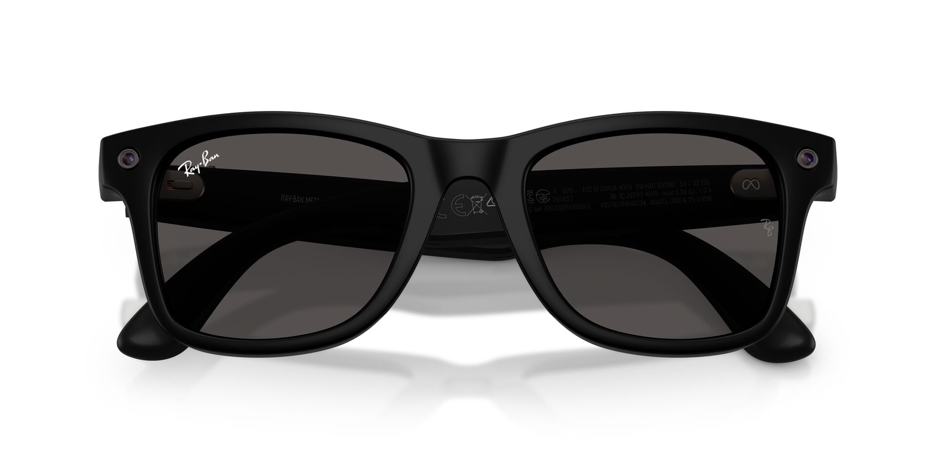 RAYBAN META GEN 3 RW4011 601S87 Sunglass — Matt Black frame — view 4
