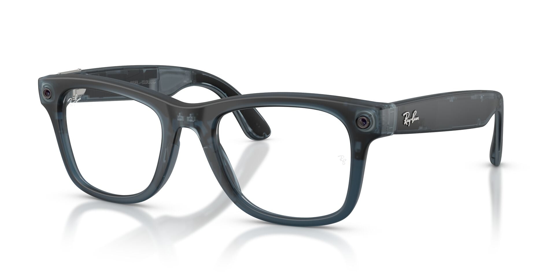 RAYBAN META GEN 3 RE4011 69211Z Sunglass — Transparent Blue frame — view 11