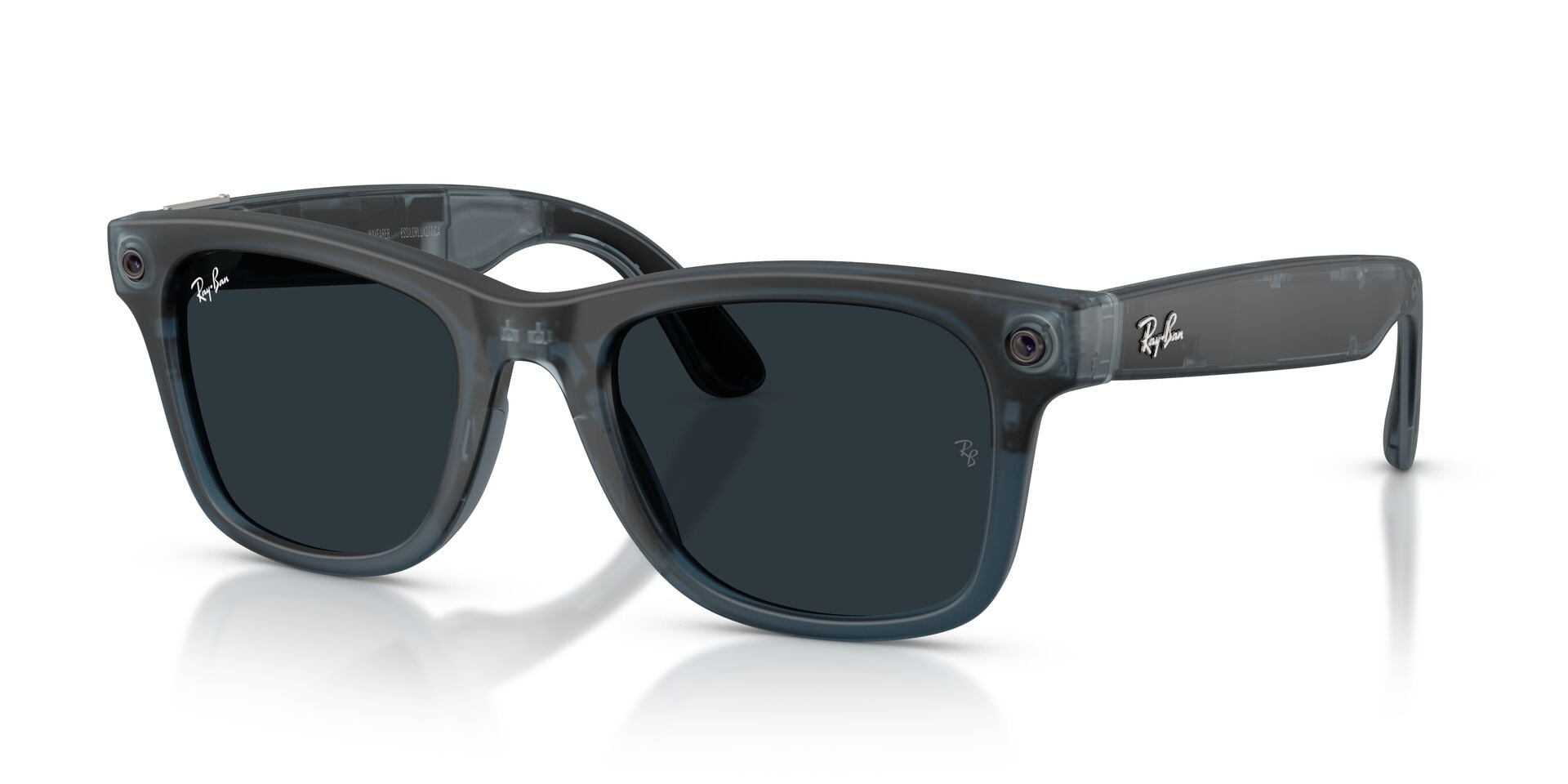 RAYBAN META GEN 3 RE4011 69211Z Sunglass — Transparent Blue frame — view 10