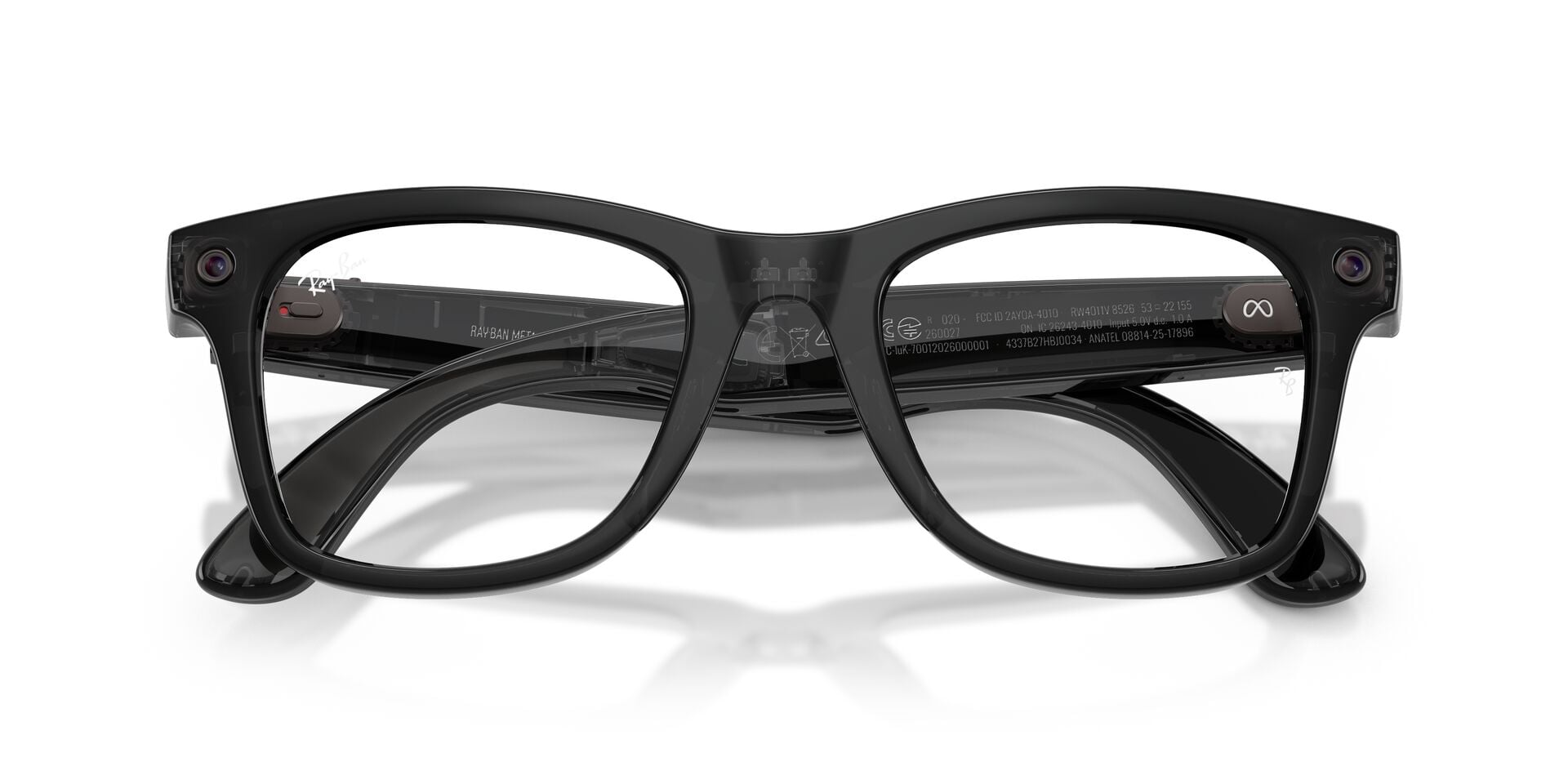 RAYBAN META GEN 3 RW4011V 8526 Frame — Transparent Black frame — view 5