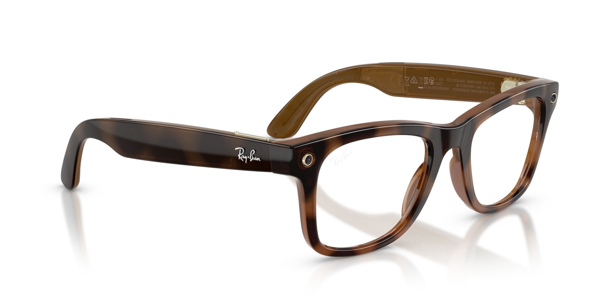 RAYBAN META GEN 3 RW4011V 8528 Frame — Havana frame — view 3