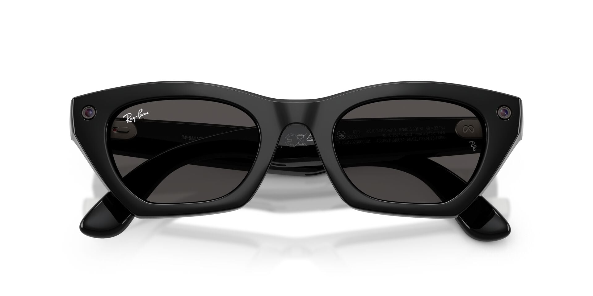 RAYBAN META GEN 3 RW4015 601/87 Sunglass — Black frame — view 5