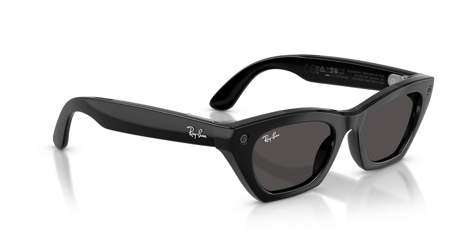RAYBAN META GEN 3 RW4015 601/87 Sunglass — Black frame — view 4
