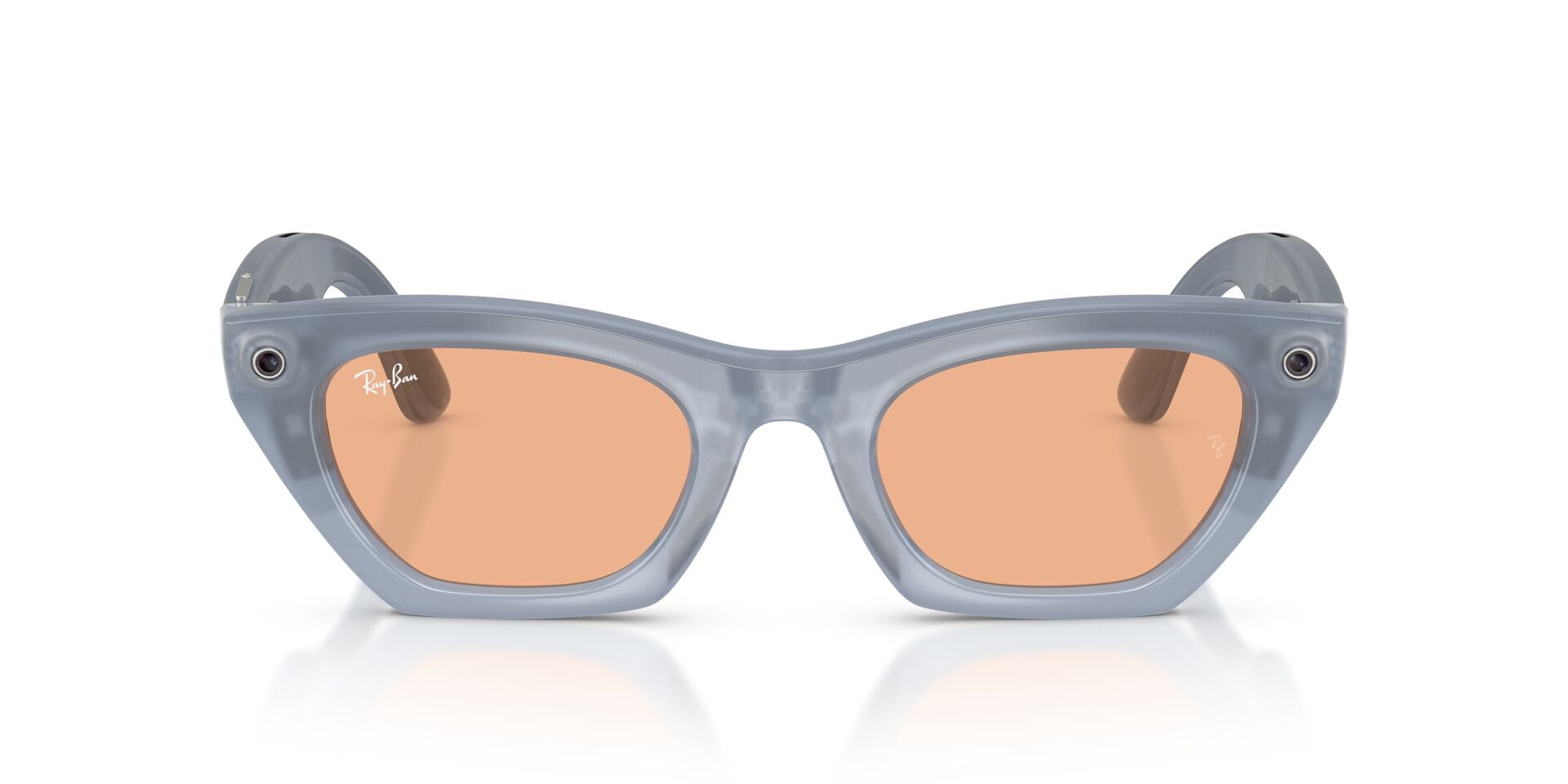 RAYBAN META GEN 3 RW4015 691410 Sunglass — Transparent Grey frame — view 7