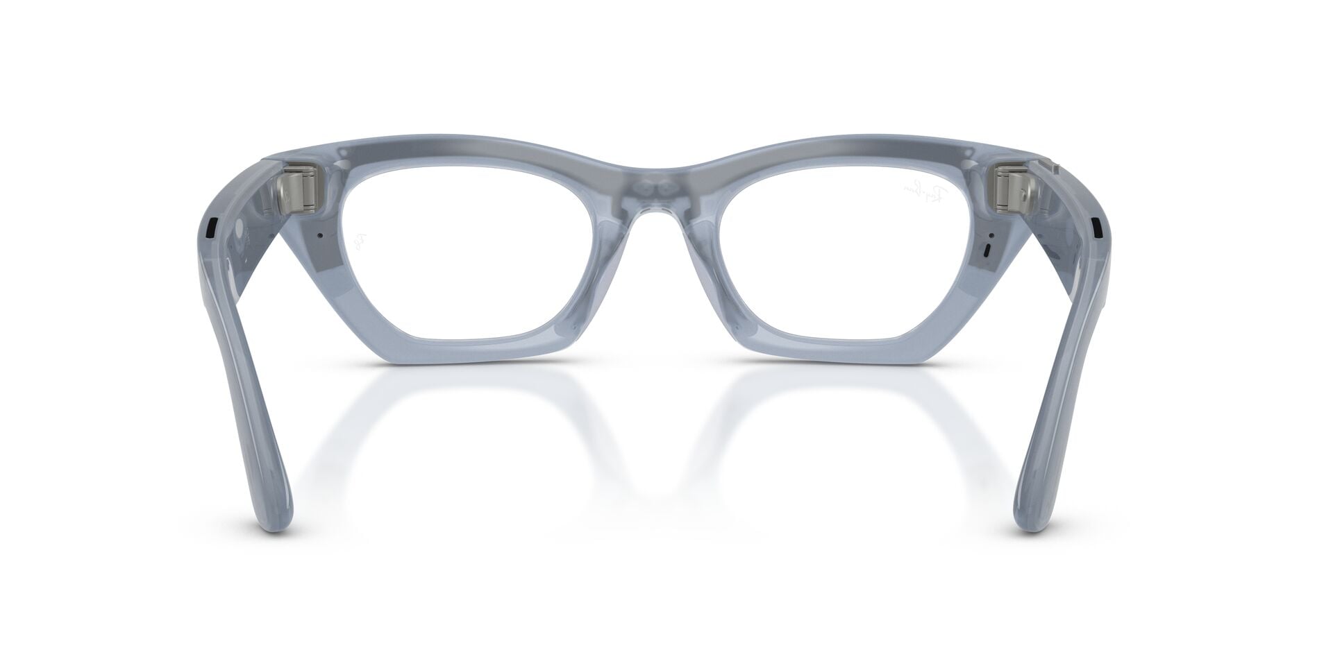RAYBAN META GEN 3 RW4015 691410 Sunglass — Transparent Grey frame-2