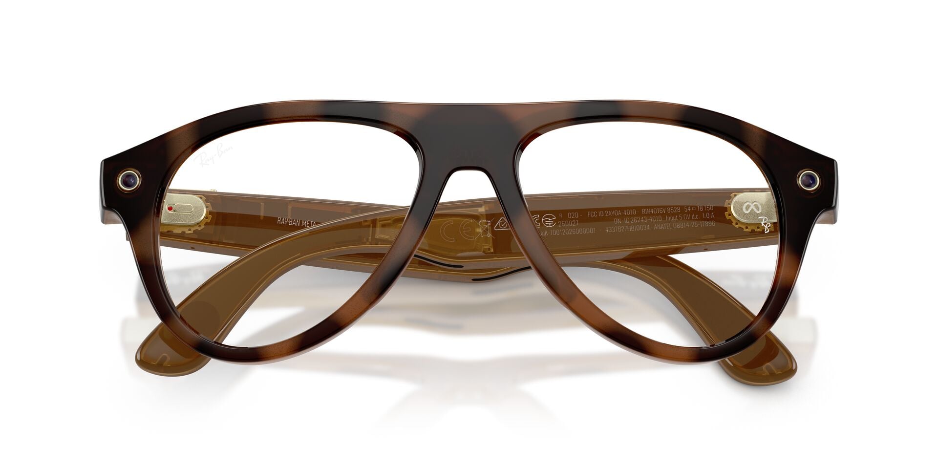 RAYBAN META GEN 3 RW4016V 8528 Frame — Havana frame — view 5