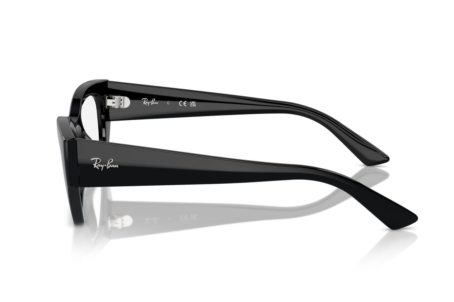 RAYBAN 0RX7330 8260 Frame — Black frame — view 3