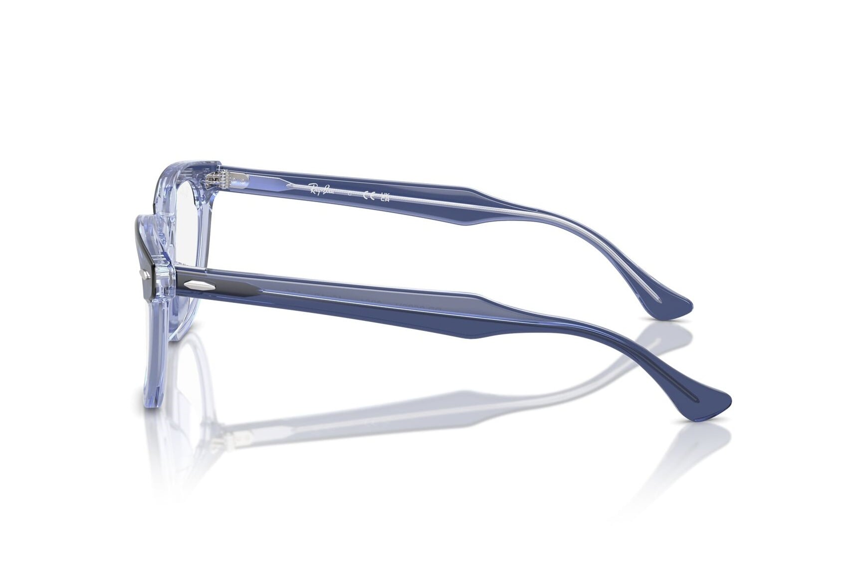 RAYBAN JUNIOR 0RY9098V 3961 Frame — Transparent Violet frame — view 3