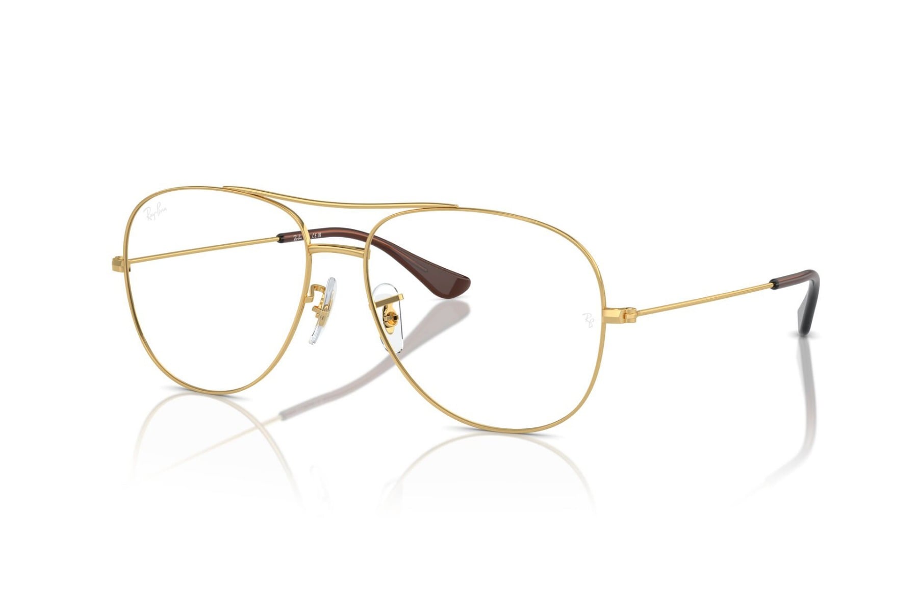RAYBAN 0RX6521I 2500 Frame — Gold frame — view 1