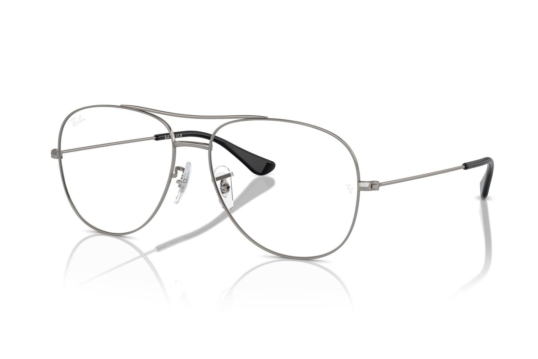 RAYBAN 0RX6521I 2502 Frame — Gun Metal frame — view 2