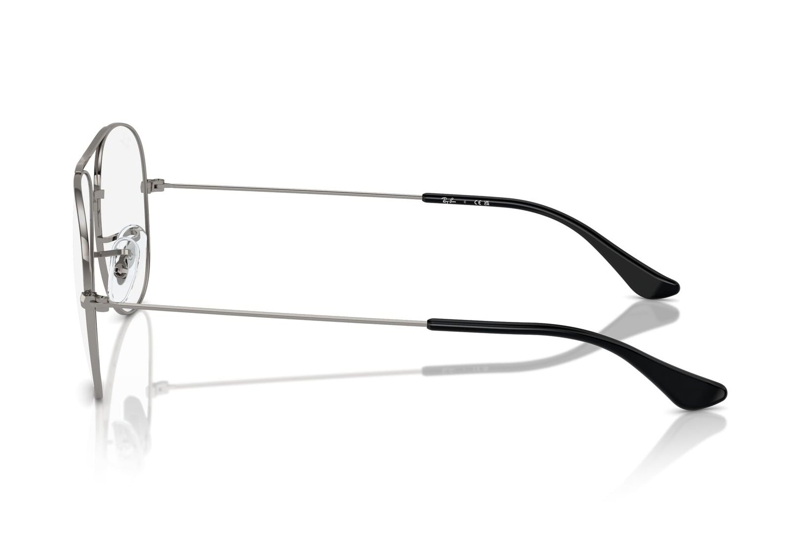 RAYBAN 0RX6521I 2502 Frame — Gun Metal frame — view 3