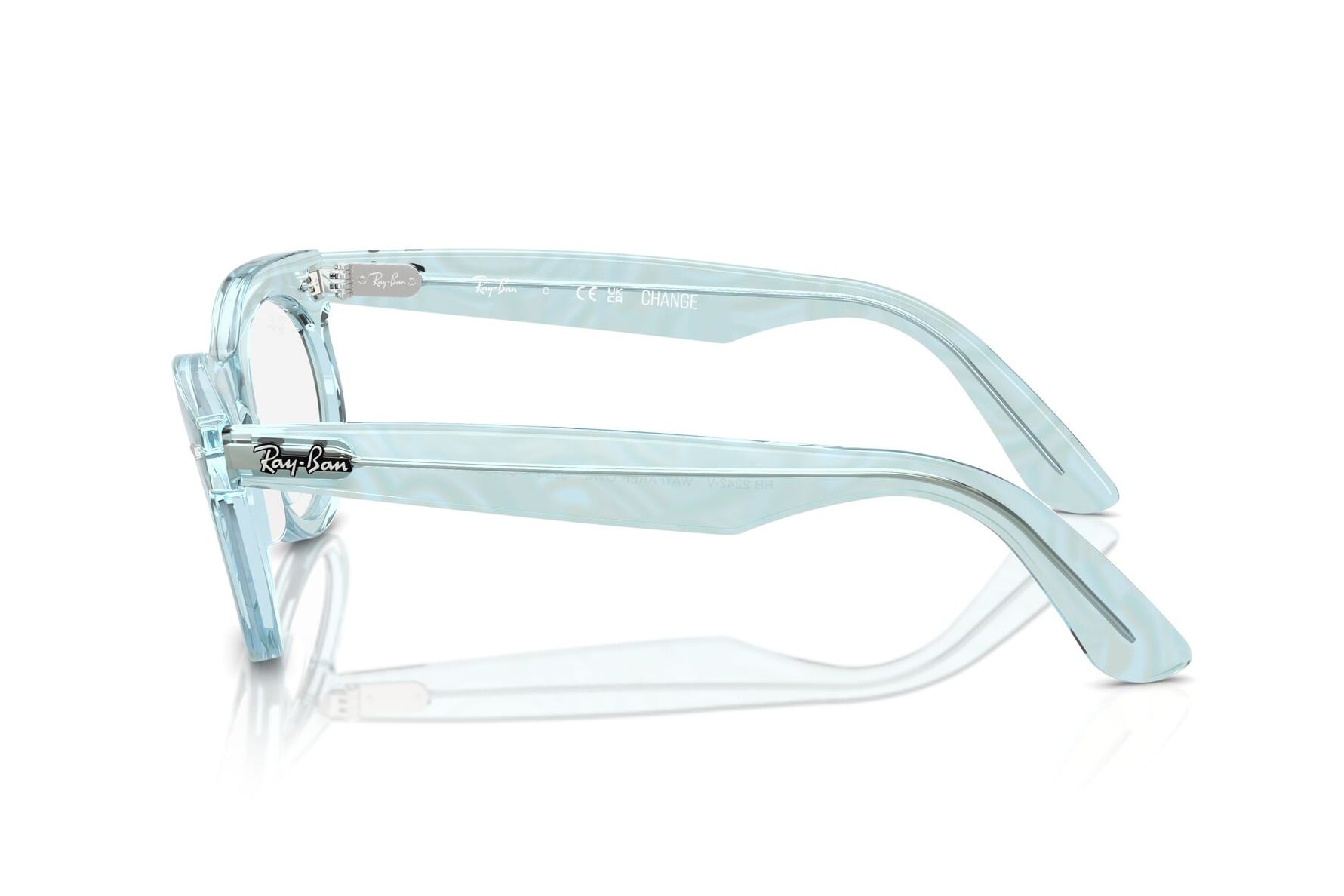 RAYBAN 0RB2242V 8293 Frame — Blue frame — view 3
