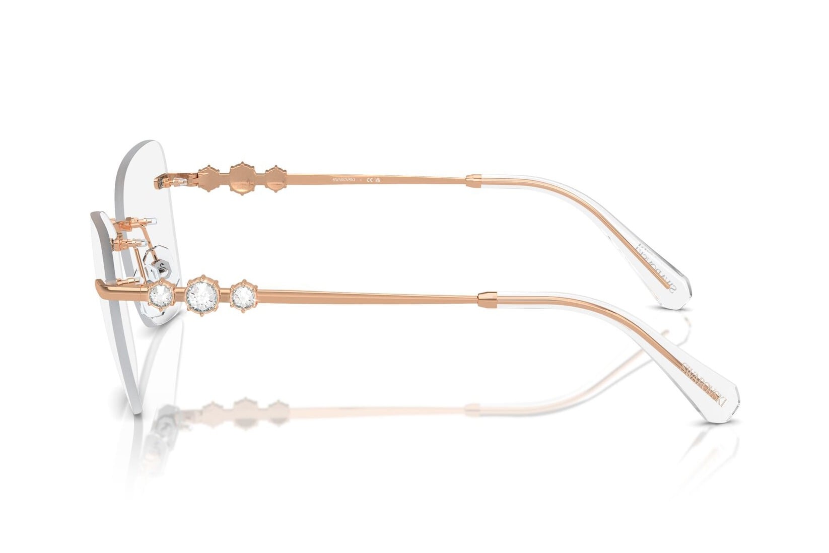 SWAROVSKI 0SK1014 4014 Frame — Rose Gold frame — view 3
