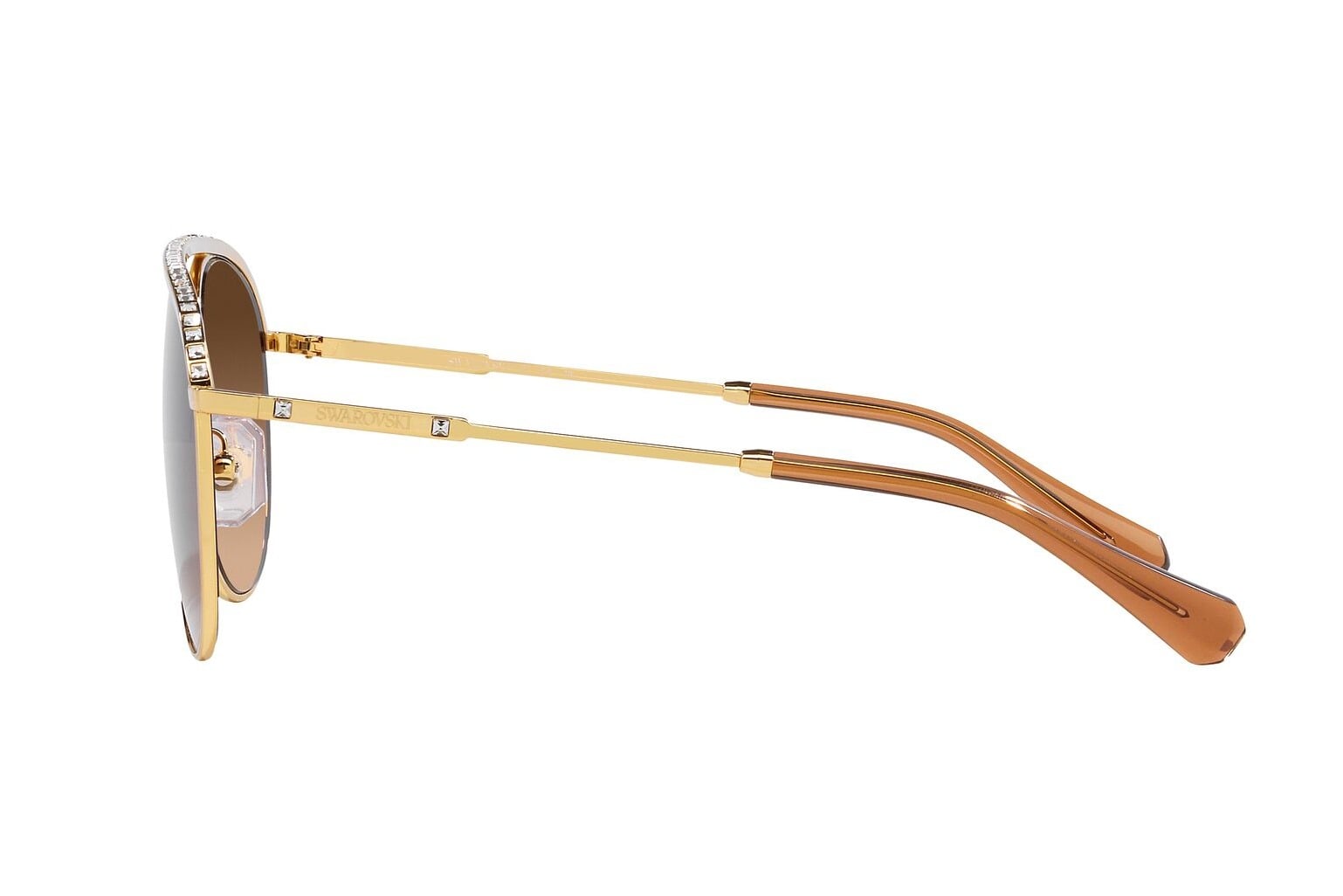 SWAROVSKI 0SK7005 400474 Sunglass — Gold frame — view 3