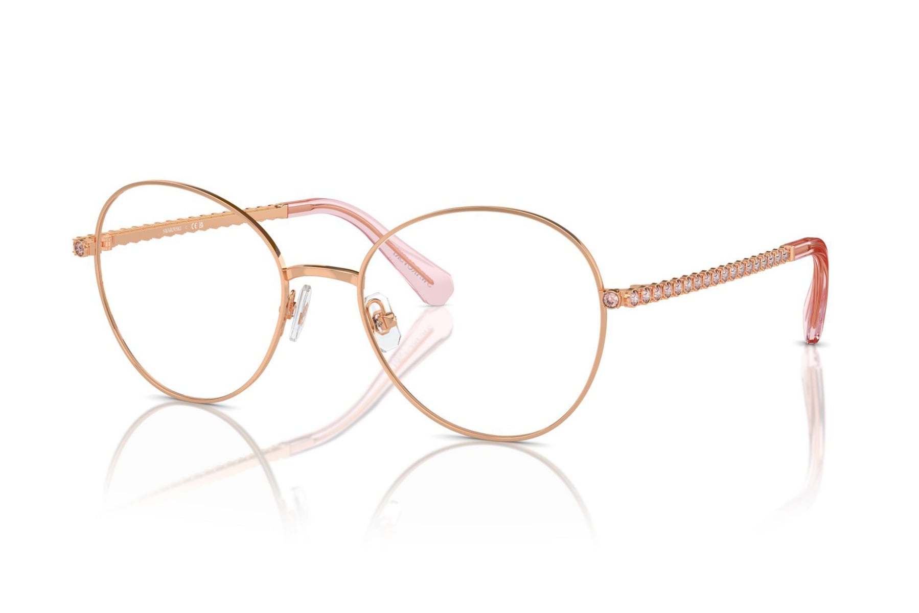 SWAROVSKI 0SK1013 4014 Frame — Rose Gold frame — view 1