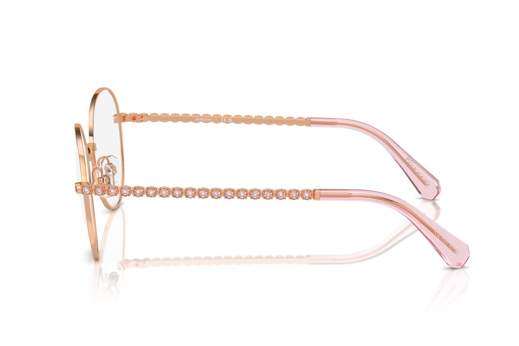 SWAROVSKI 0SK1013 4014 Frame — Rose Gold frame — view 3