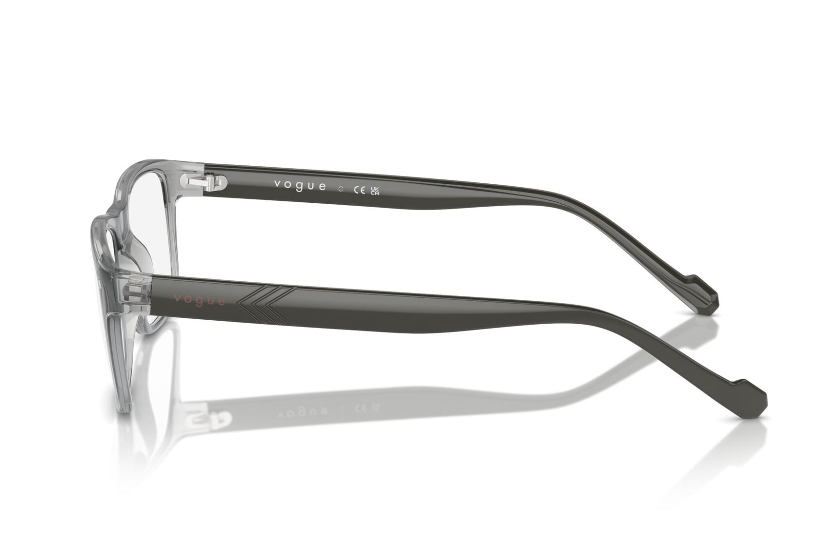VOGUE 0VO5548I 2283 Frame — Transparent Grey frame — view 3