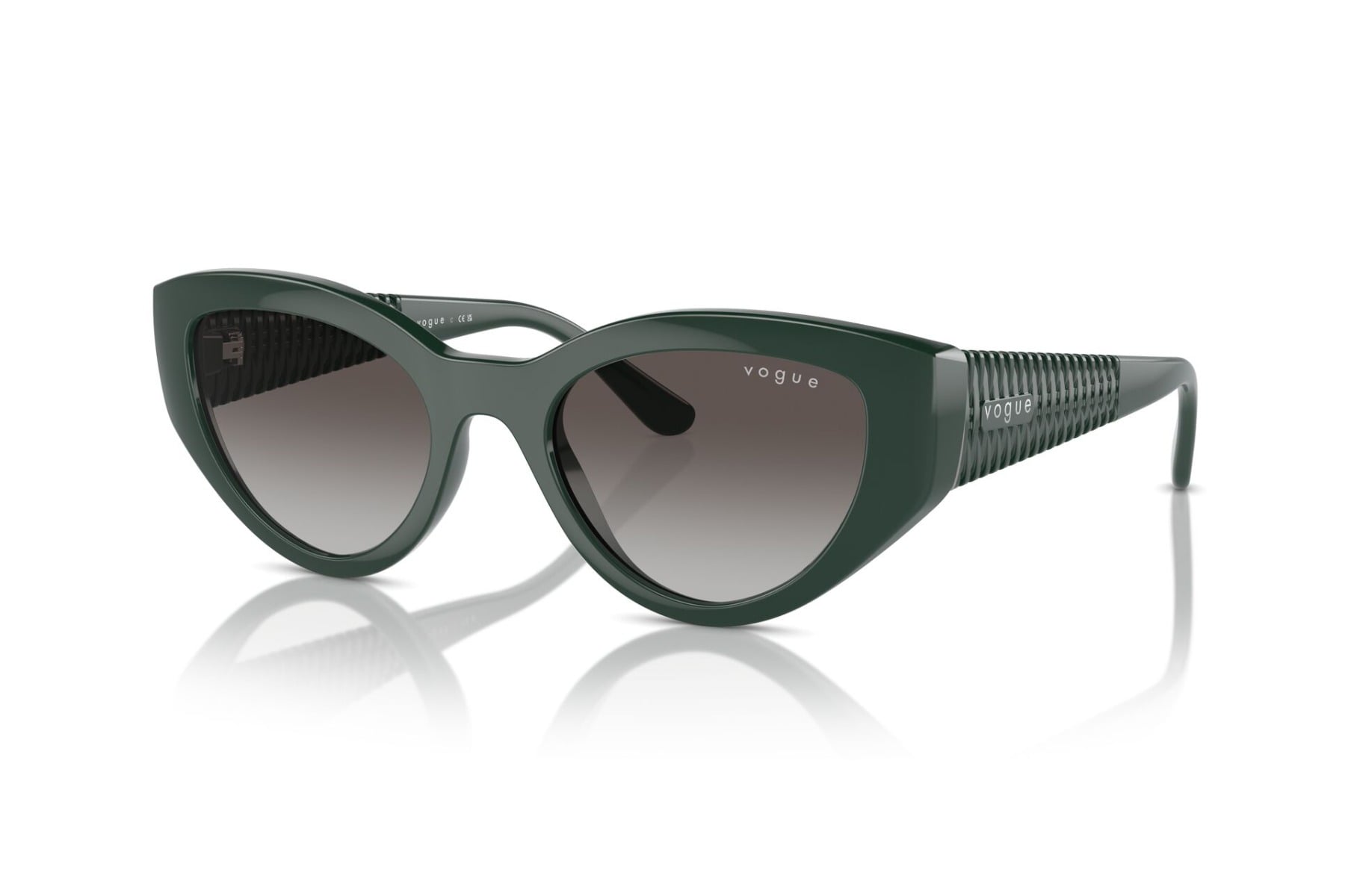 VOGUE 0VO5566S 31228G Sunglass — Green frame — view 2