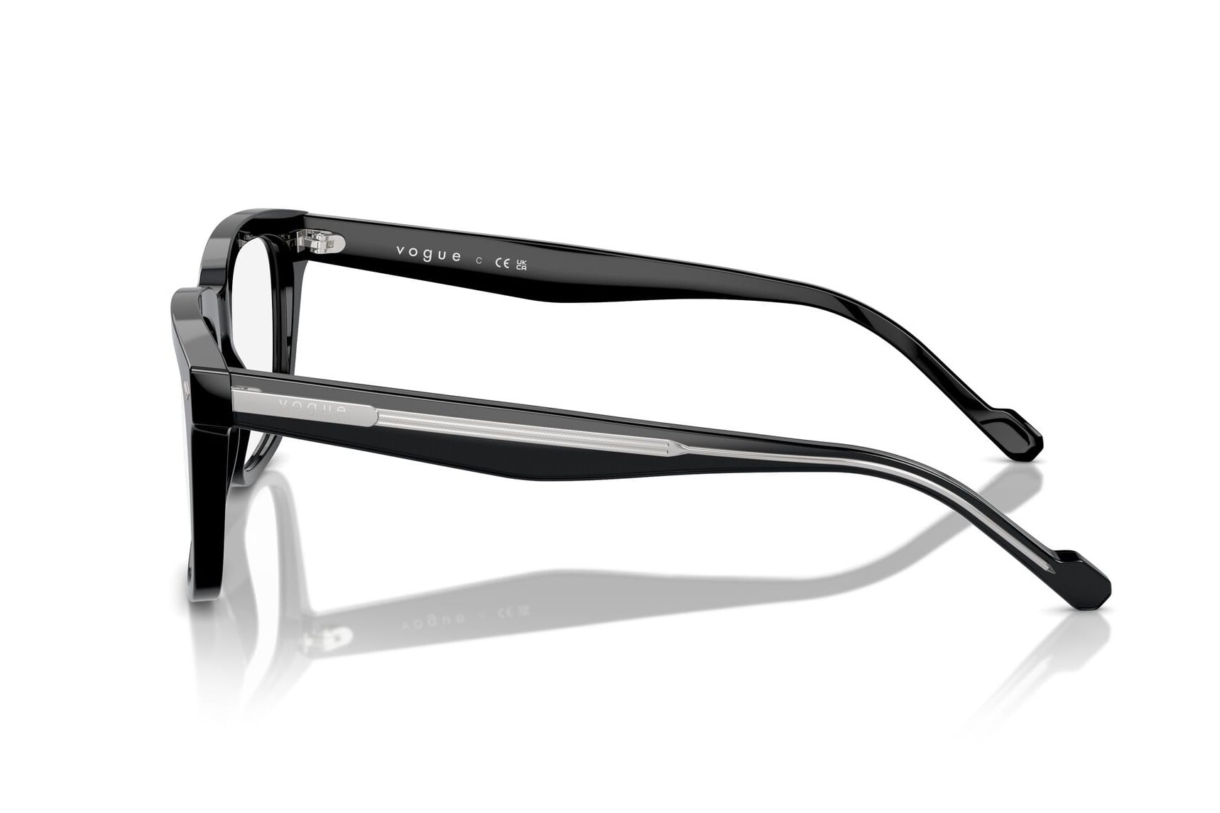 VOGUE 0VO5572 W44 Frame — Black frame — view 3