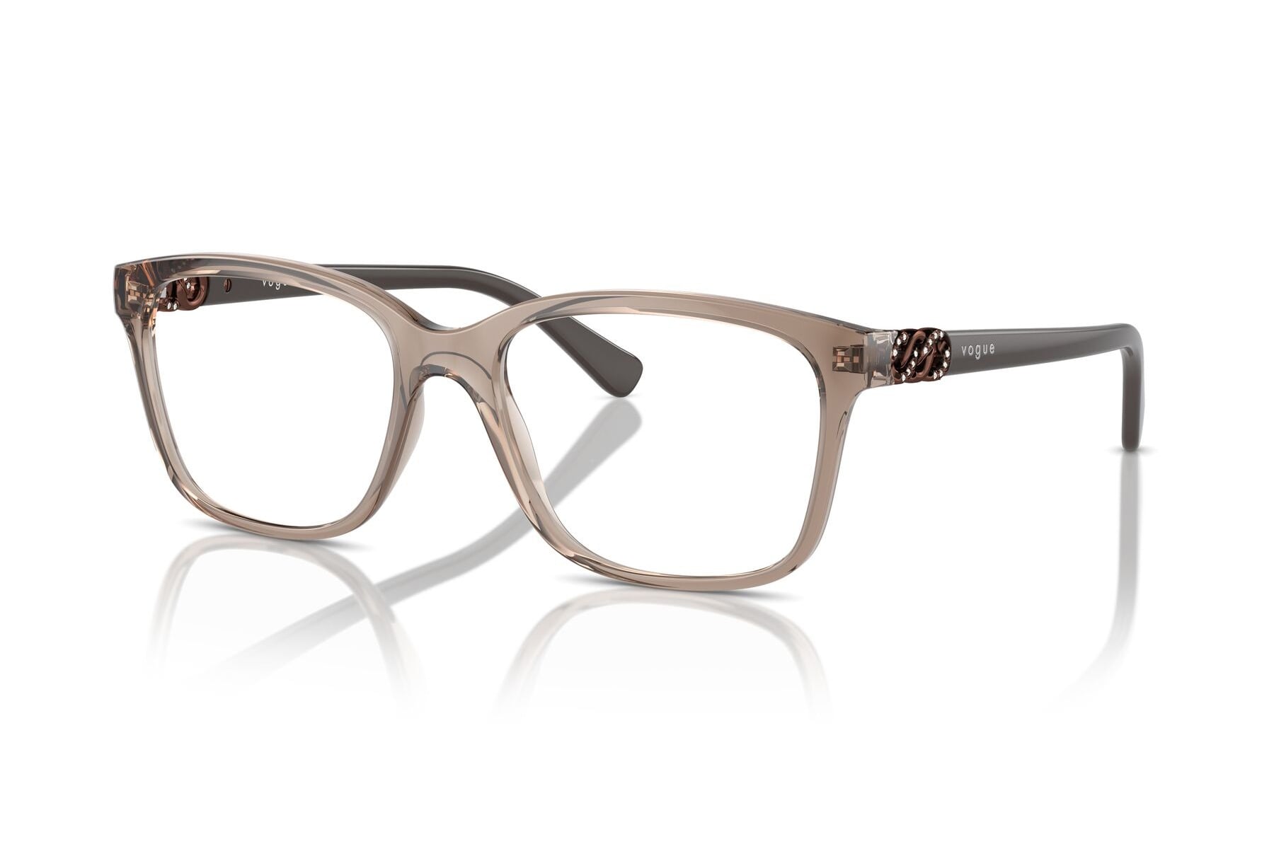 VOGUE 0VO5574B 2940 Frame — Transparent Brown frame — view 1