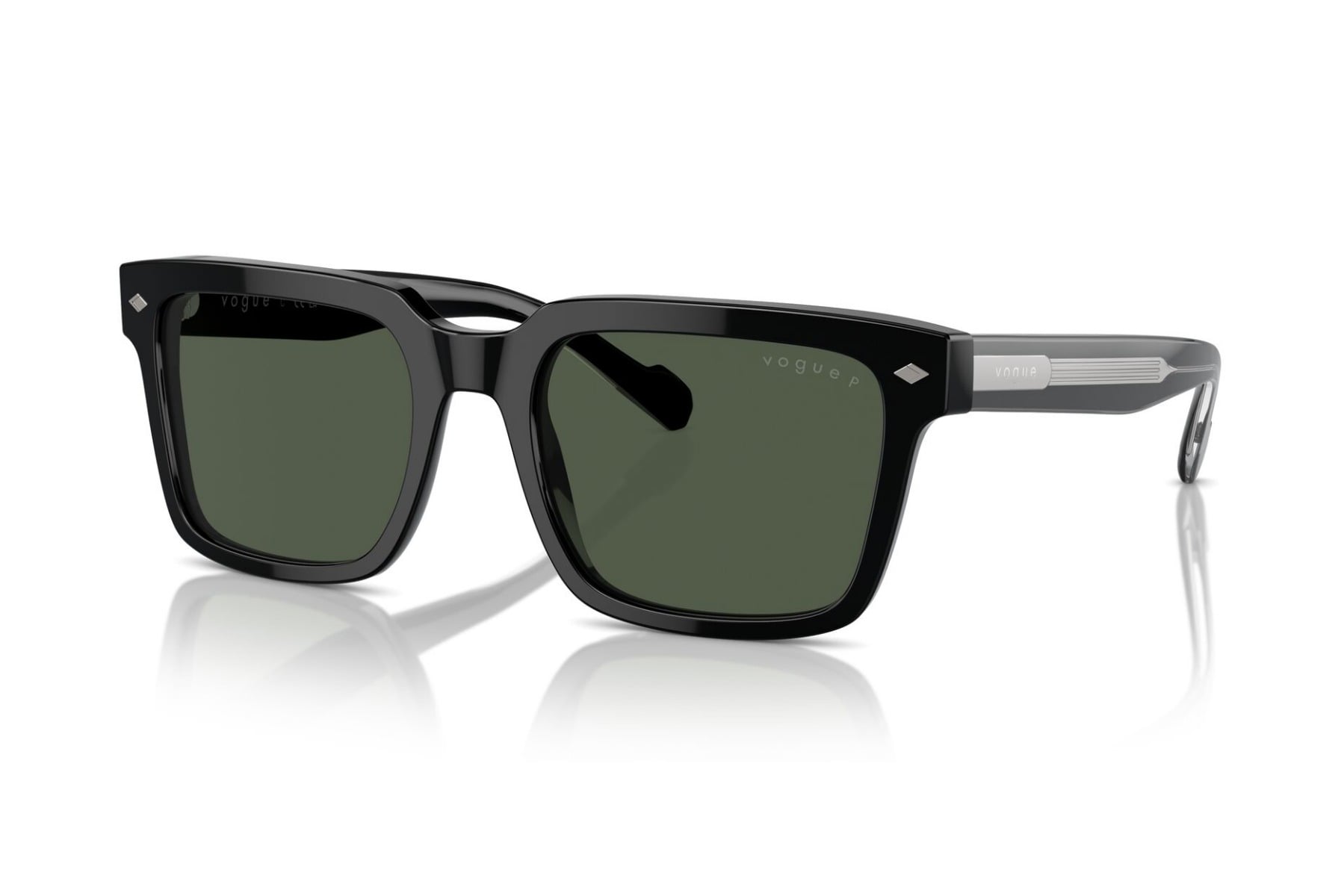 VOGUE 0VO5573 W44/9A Sunglass — Black frame — view 1