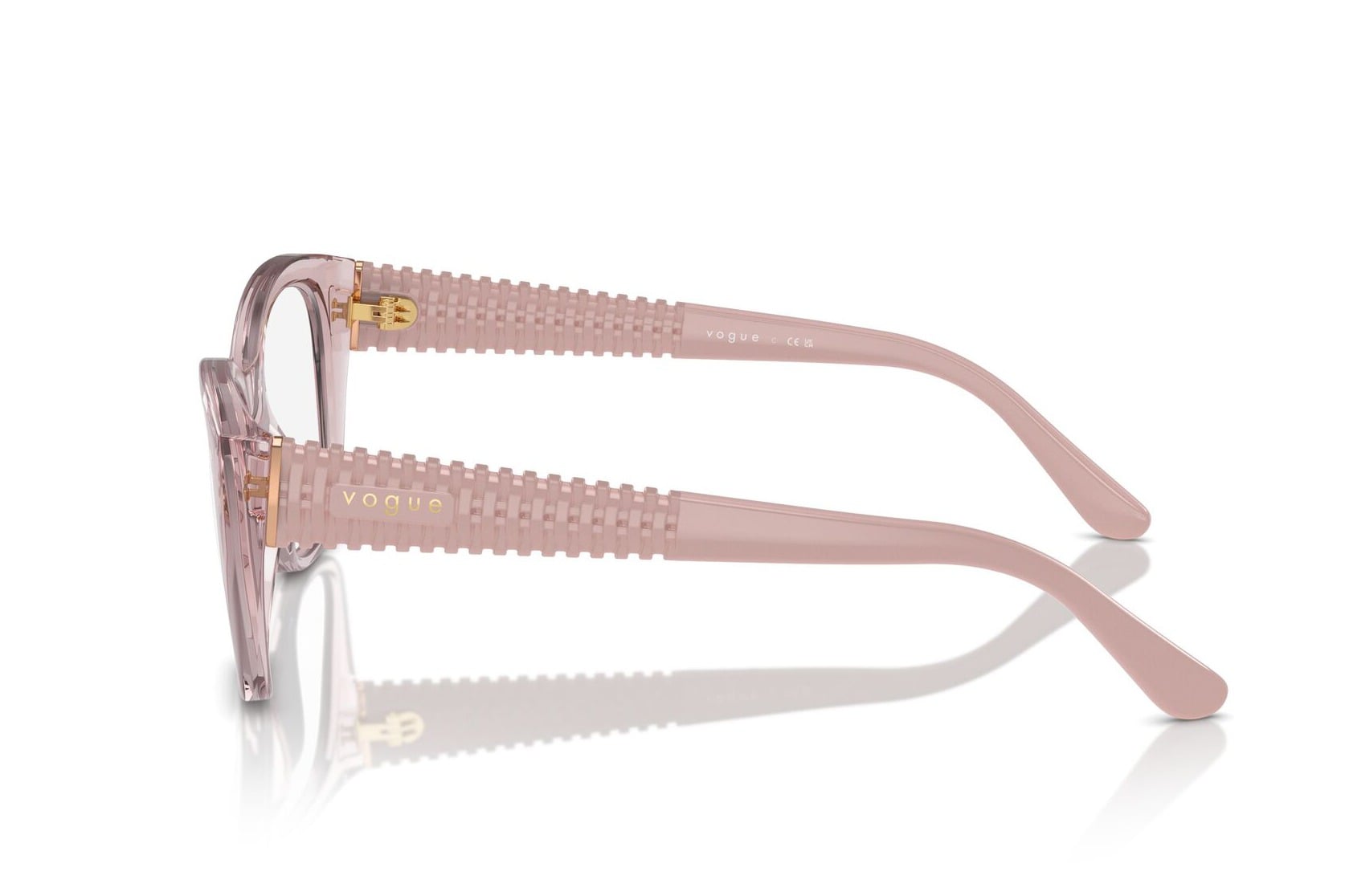 VOGUE 0VO5569 2942 Frame — Transparent Pink frame — view 2