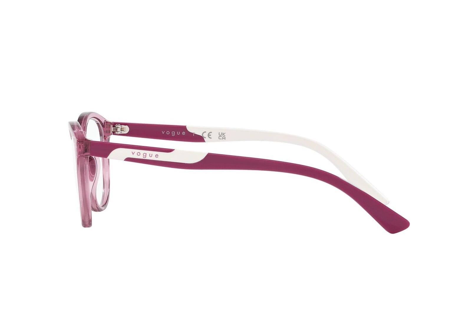 VOGUE JUNIOR 0VY2019 3065 Frame — Transparent Purple frame — view 3