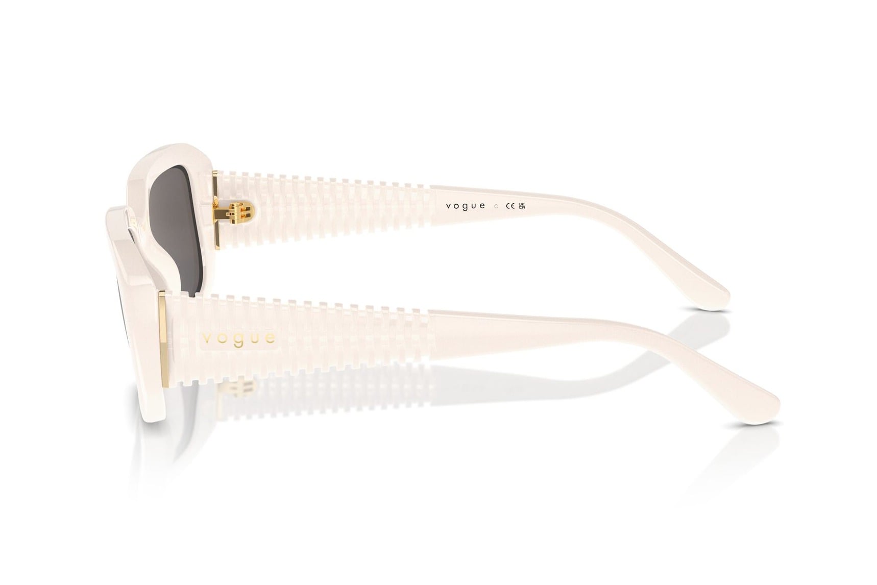 VOGUE 0VO5565S 312487 Sunglass — Ivory frame — view 3