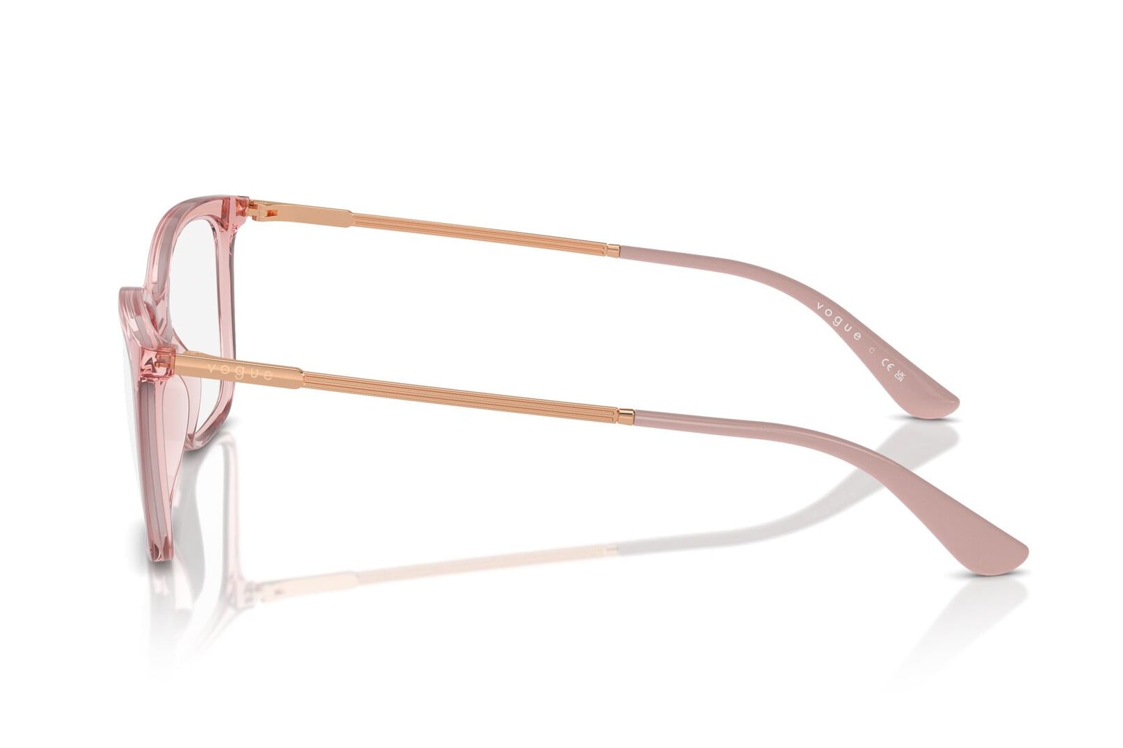 VOGUE 0VO5563 2939 Frame — Transparent Pink frame — view 3