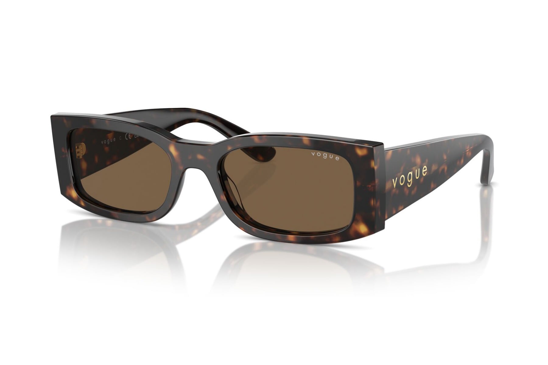 VOGUE 0VO5584S W65673 Sunglass — Havana frame — view 1