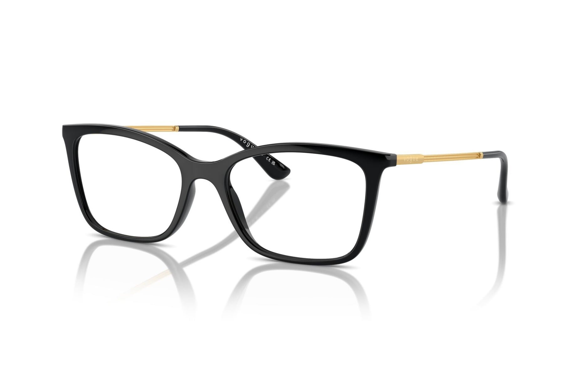 VOGUE 0VO5563 W44 Frame — Black frame — view 1