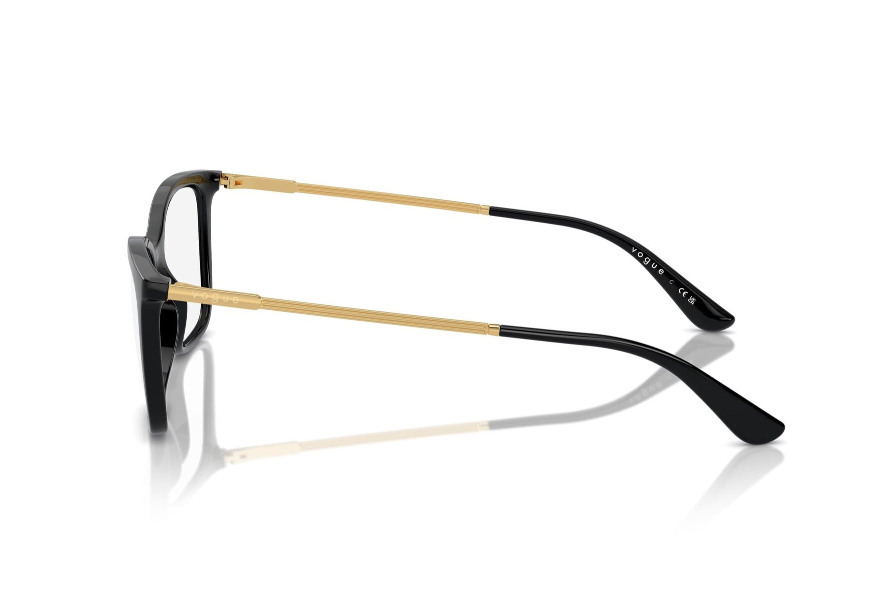 VOGUE 0VO5563 W44 Frame — Black frame — view 3